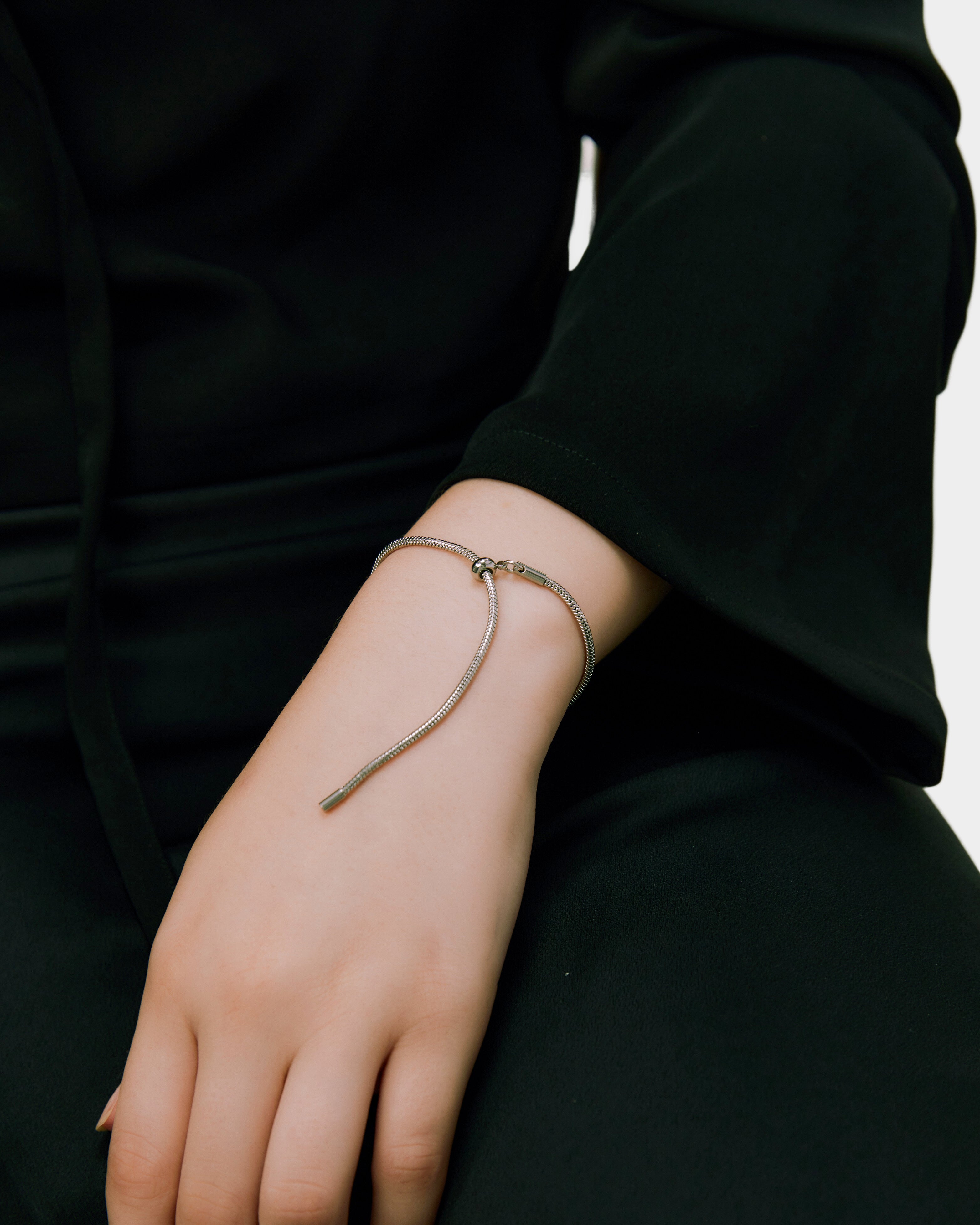 White Snake Bracelet