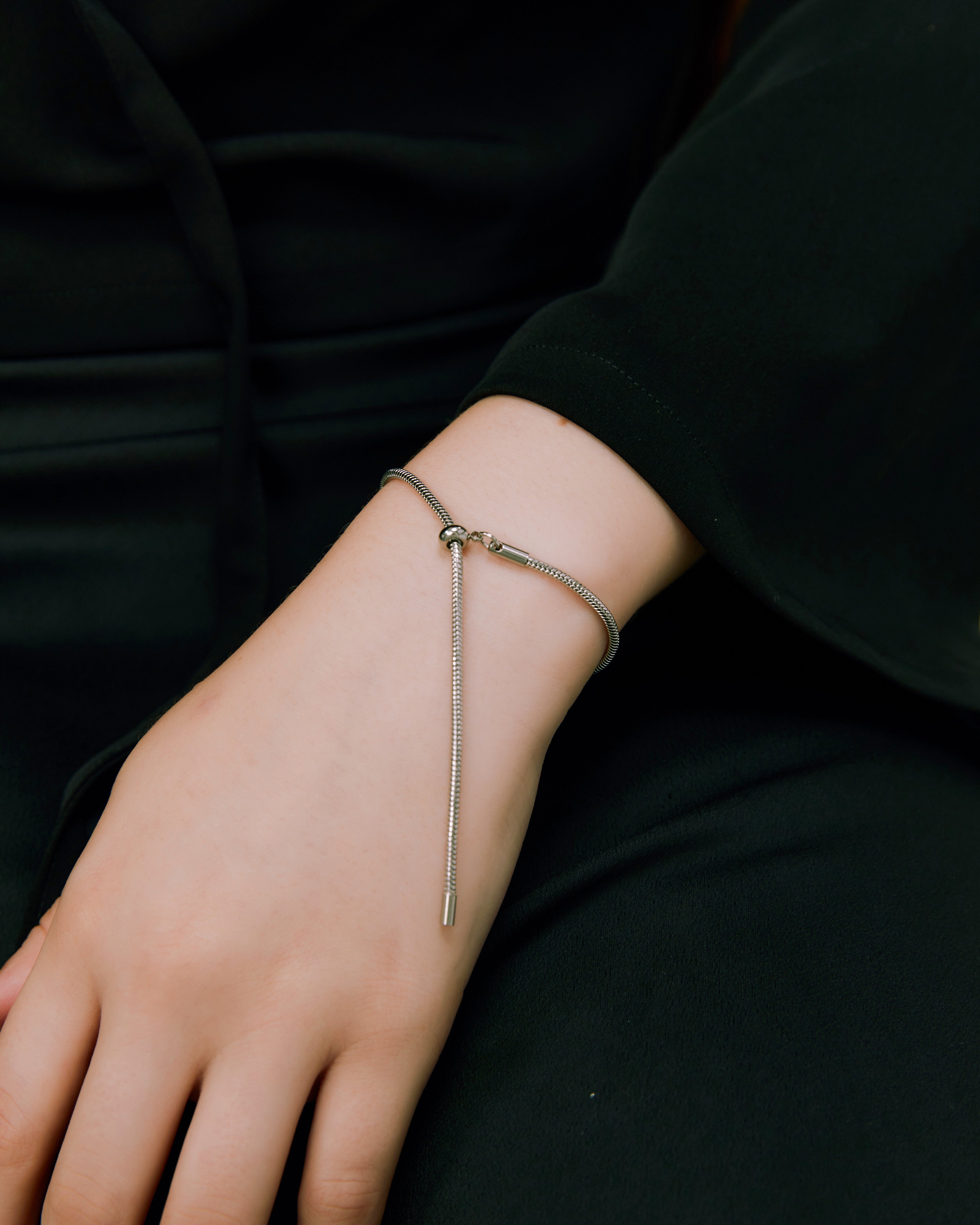 White Snake Bracelet