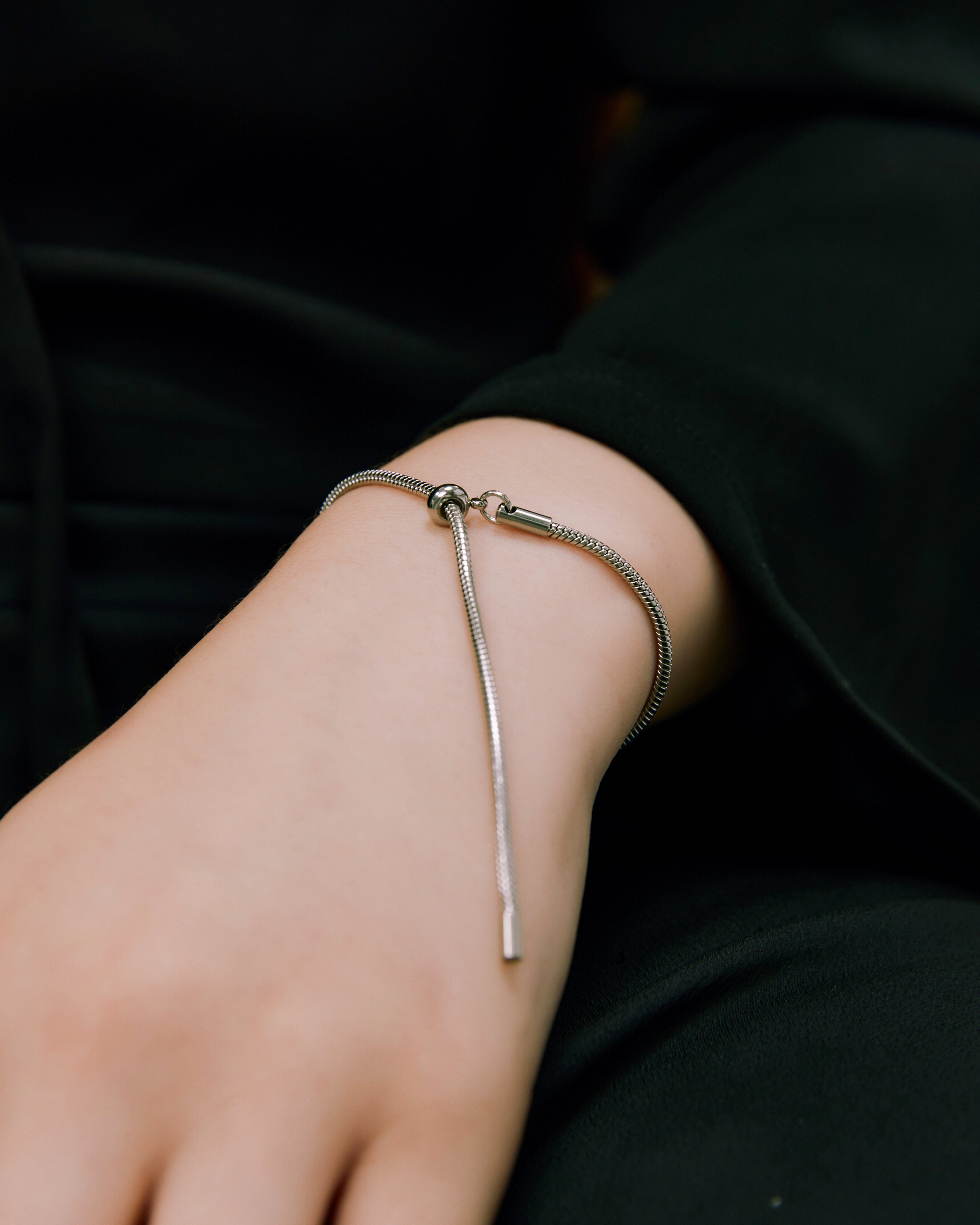 White Snake Bracelet