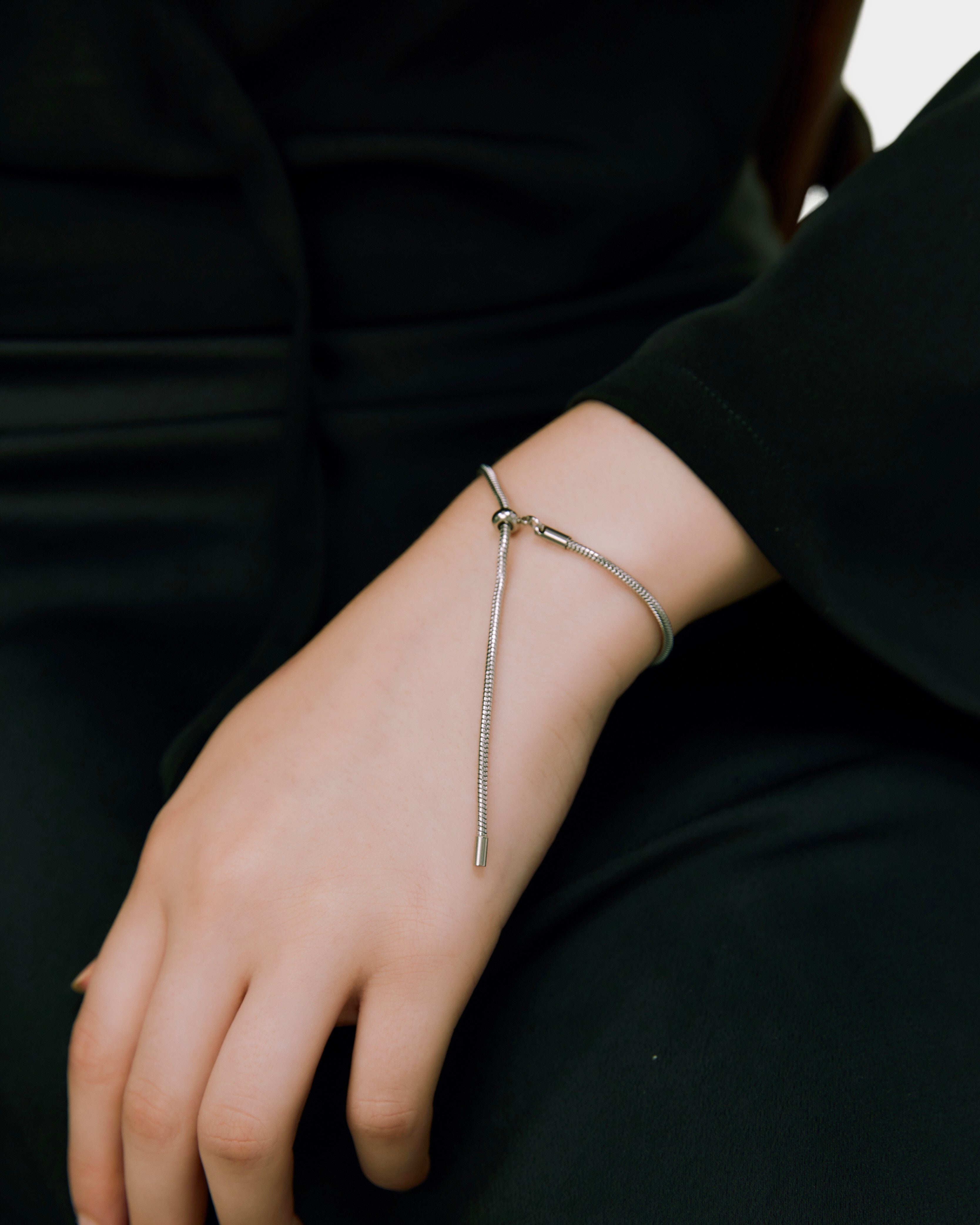 White Snake Bracelet