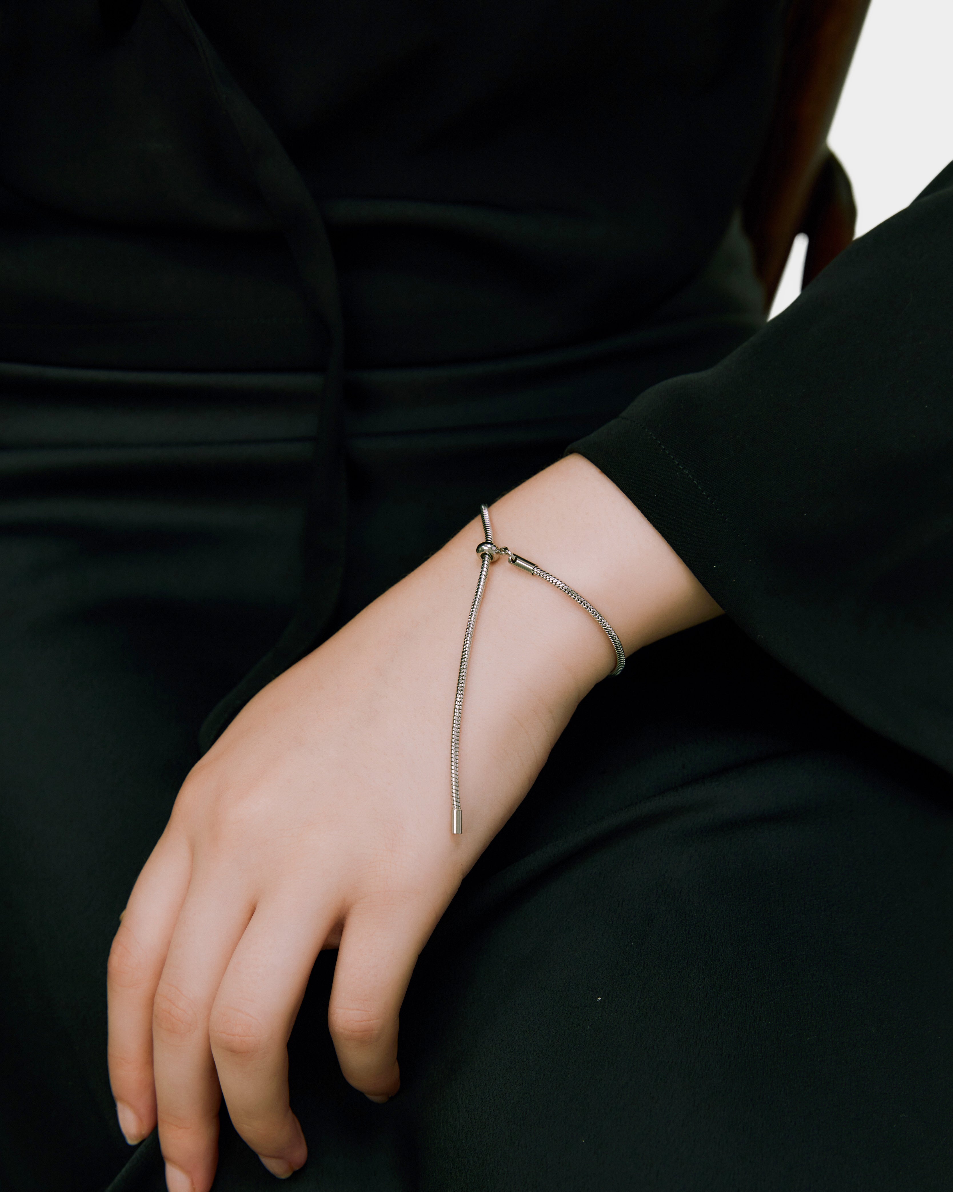 White Snake Bracelet