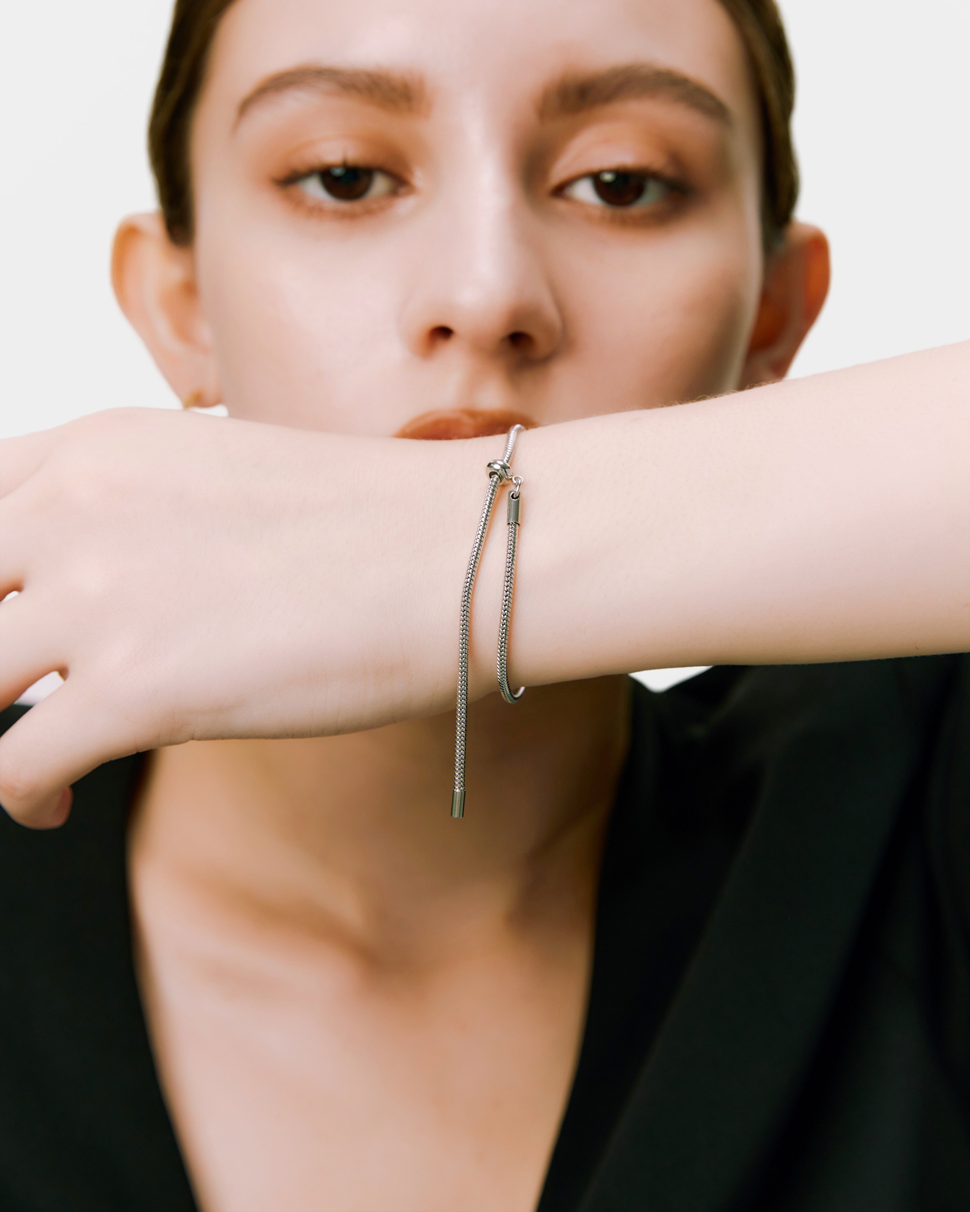 White Snake Bracelet