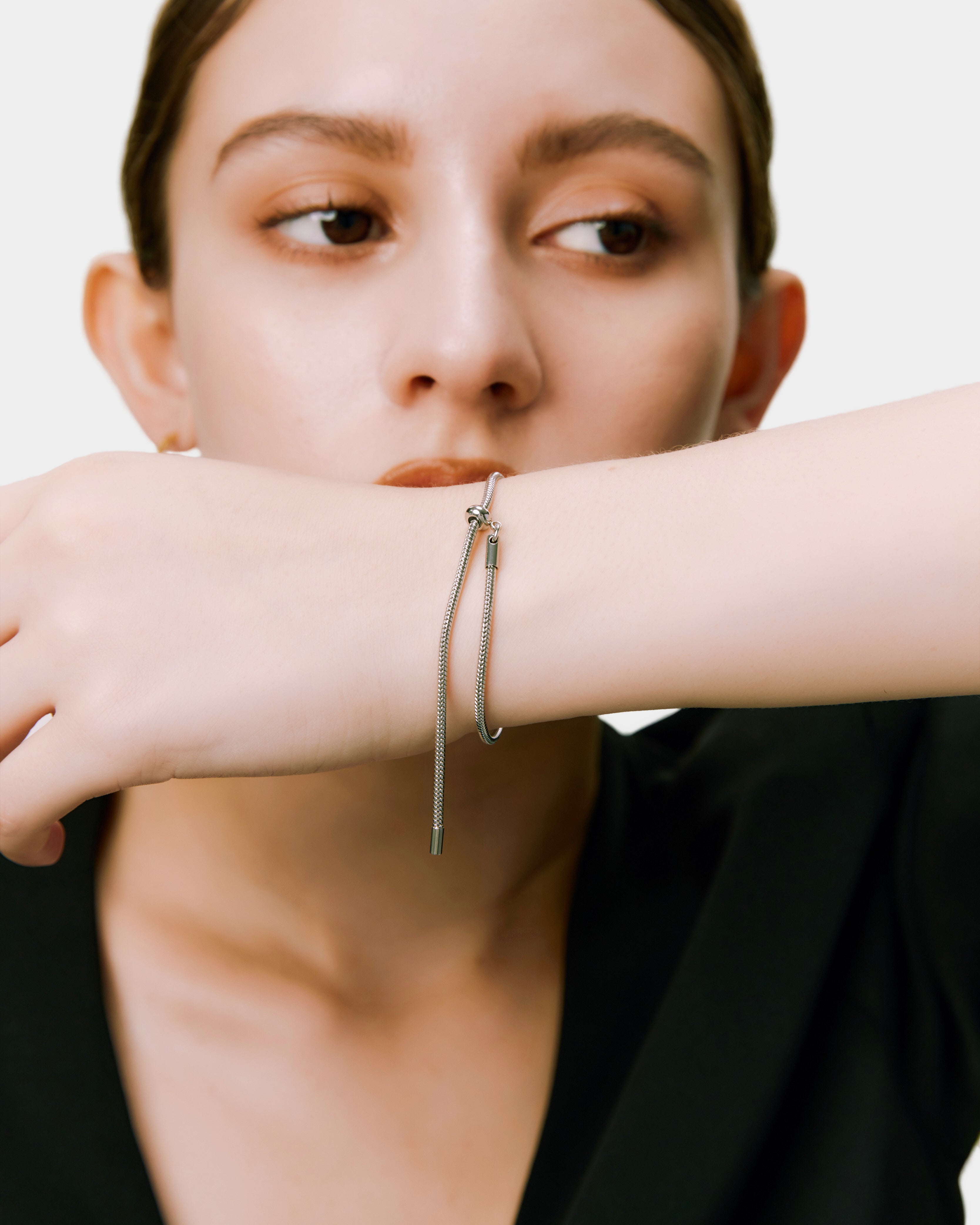 White Snake Bracelet