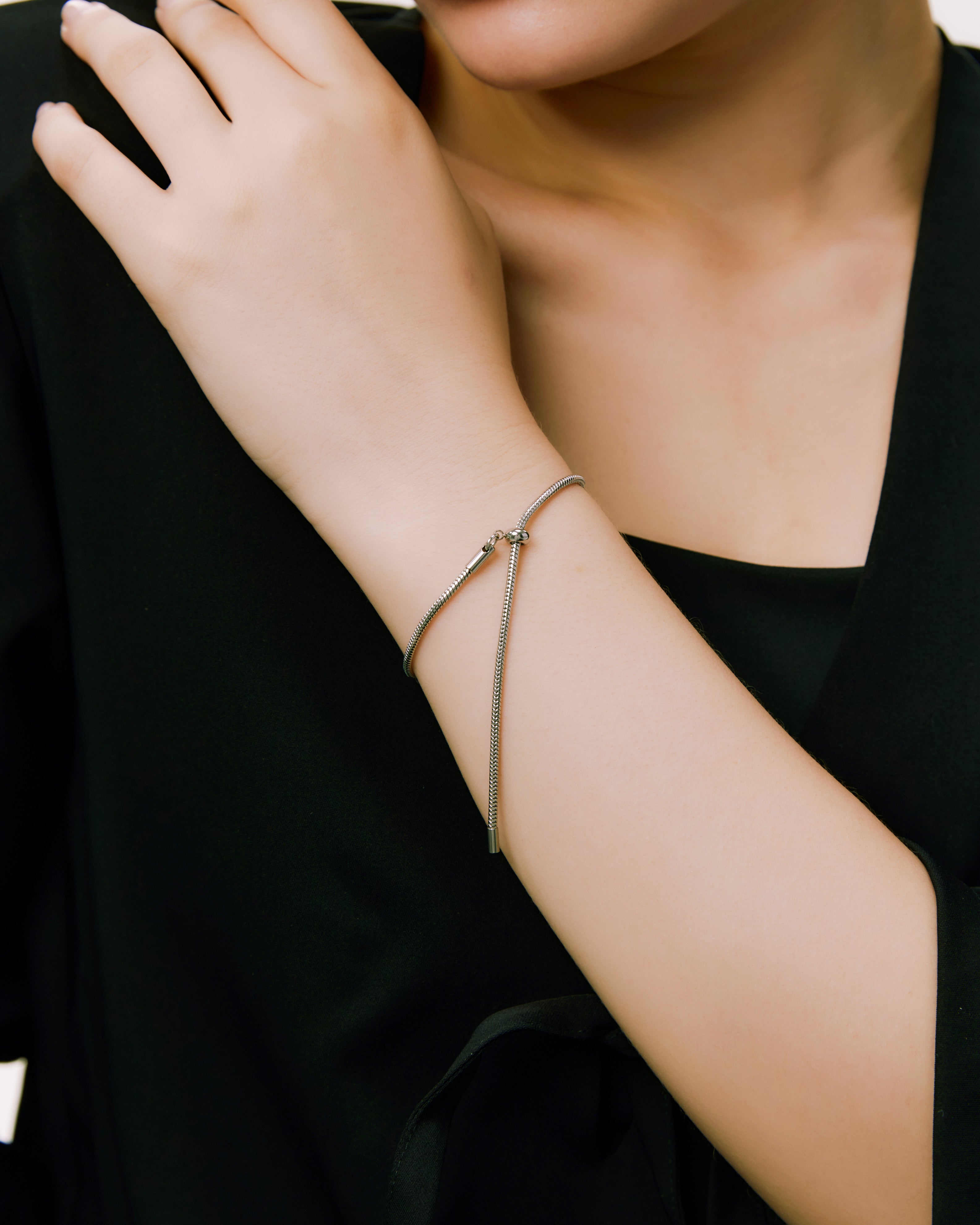 White Snake Bracelet