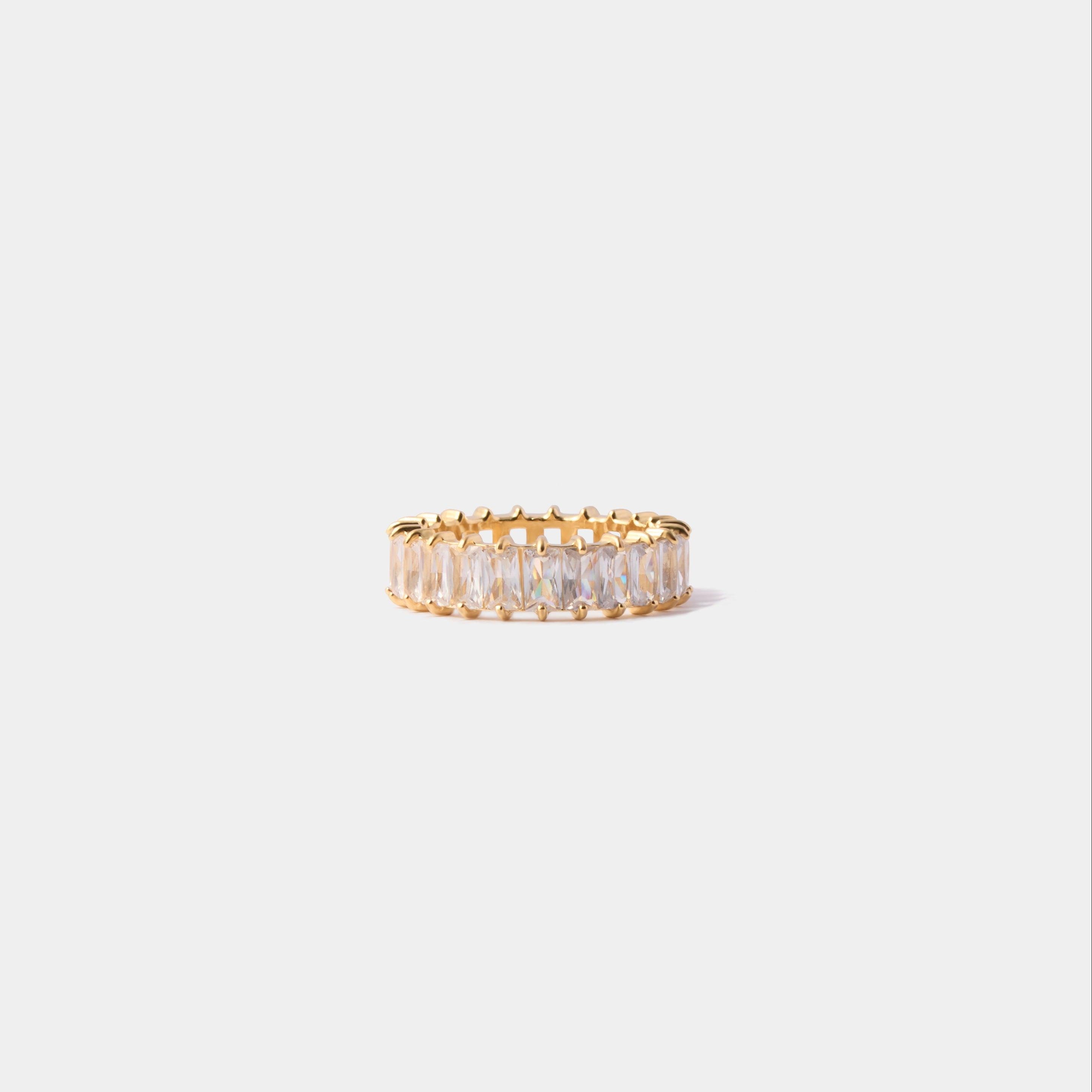 Zirconia Array Ring