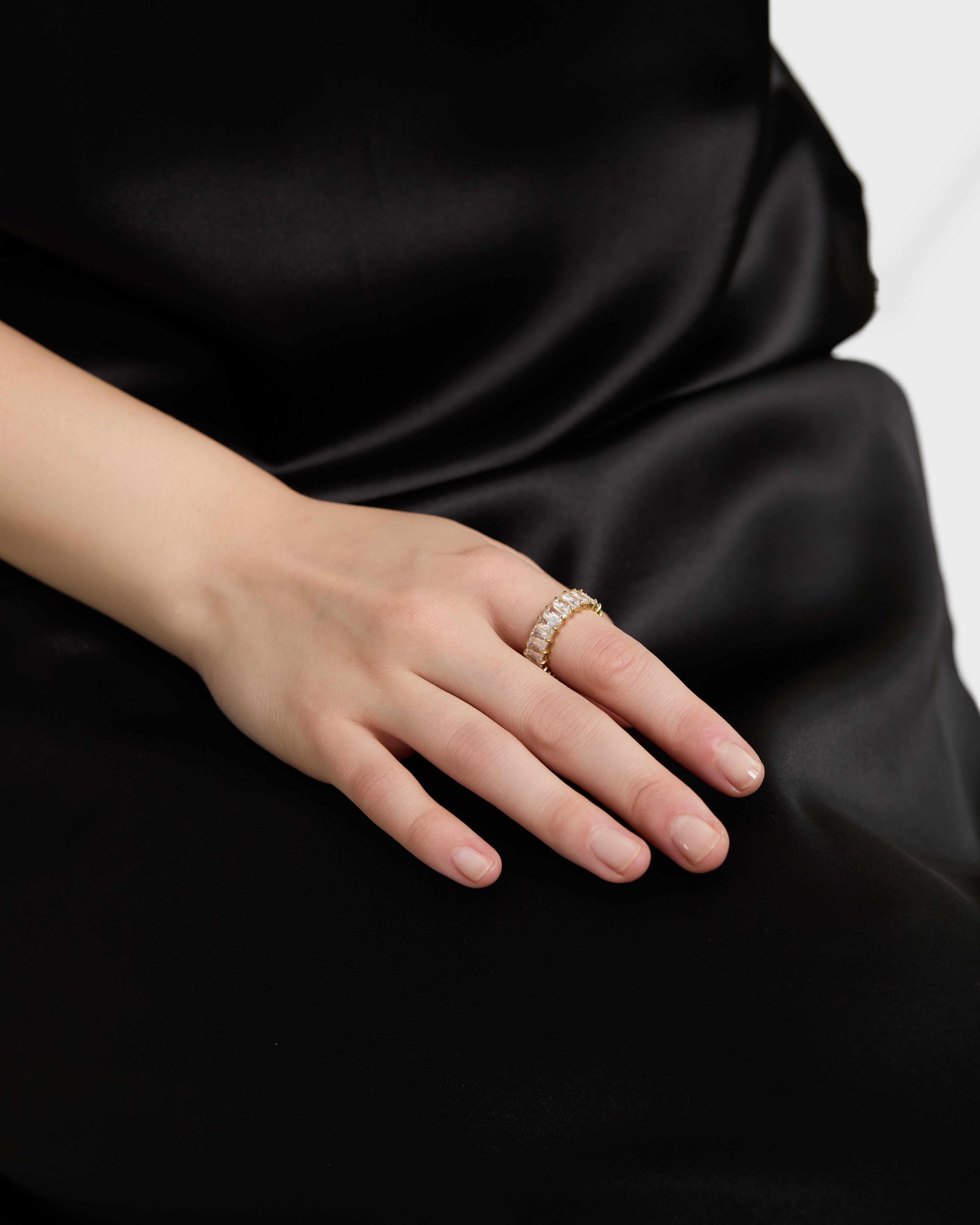 Zirconia Array Ring