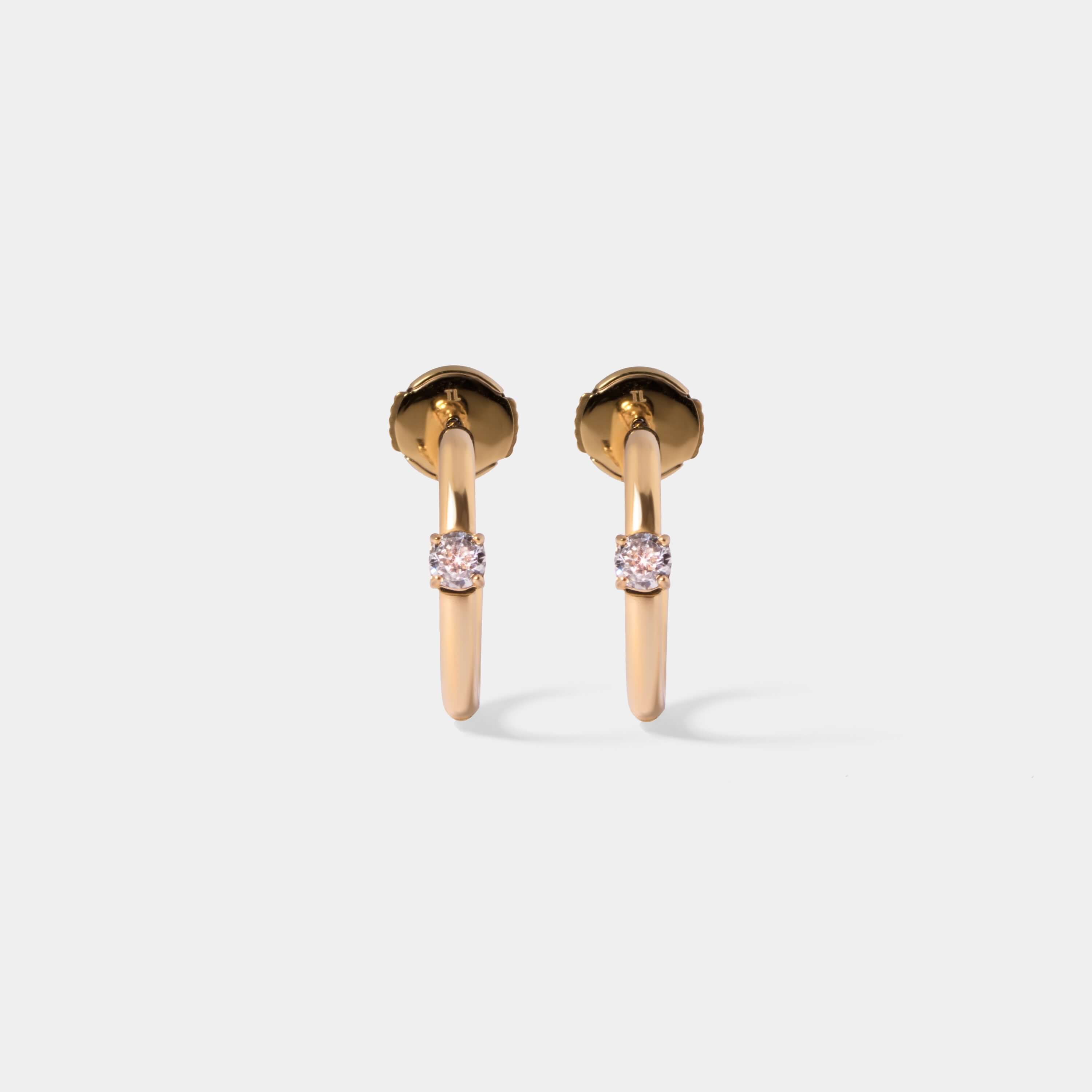 Zirconia Stud Earrings