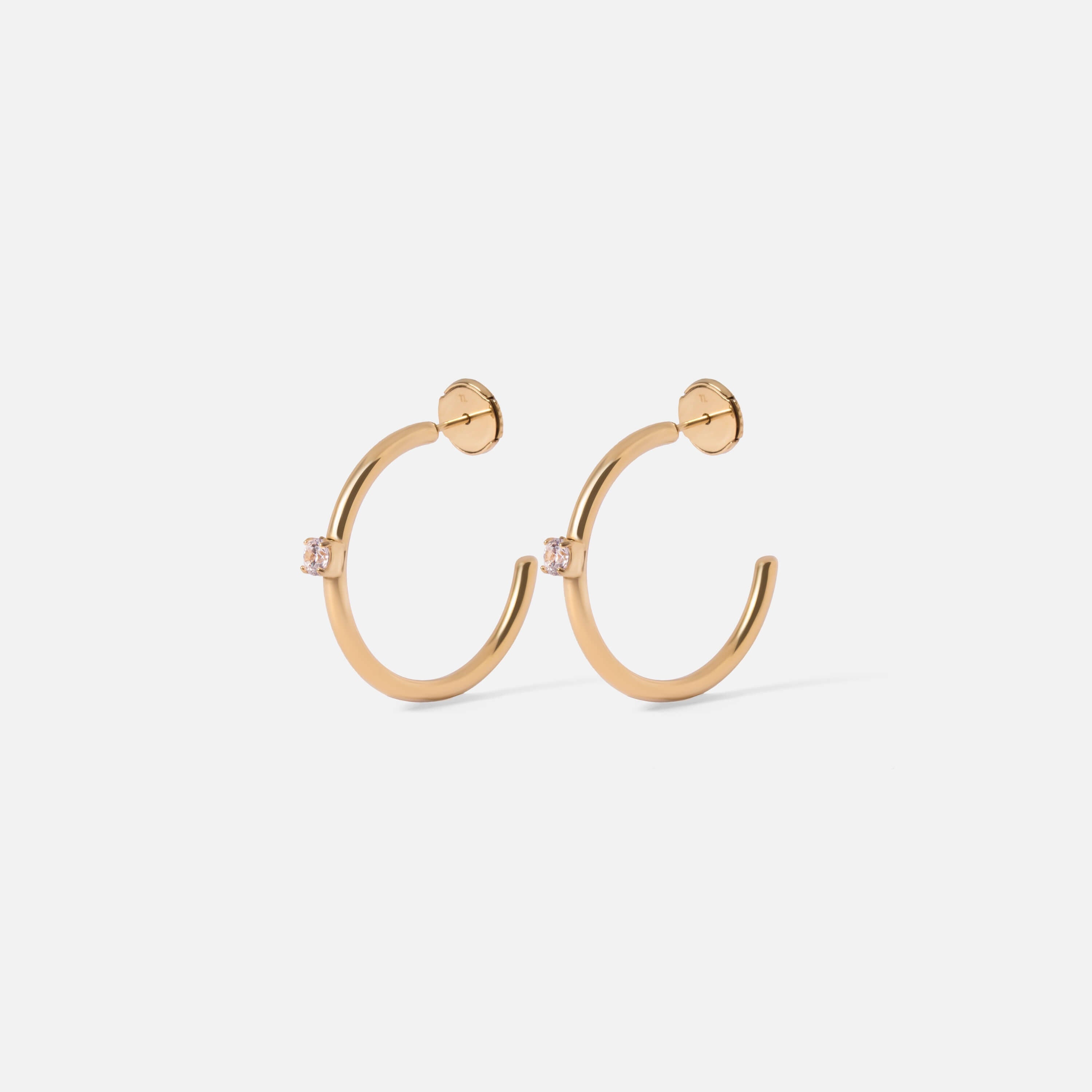 Zirconia Stud Earrings