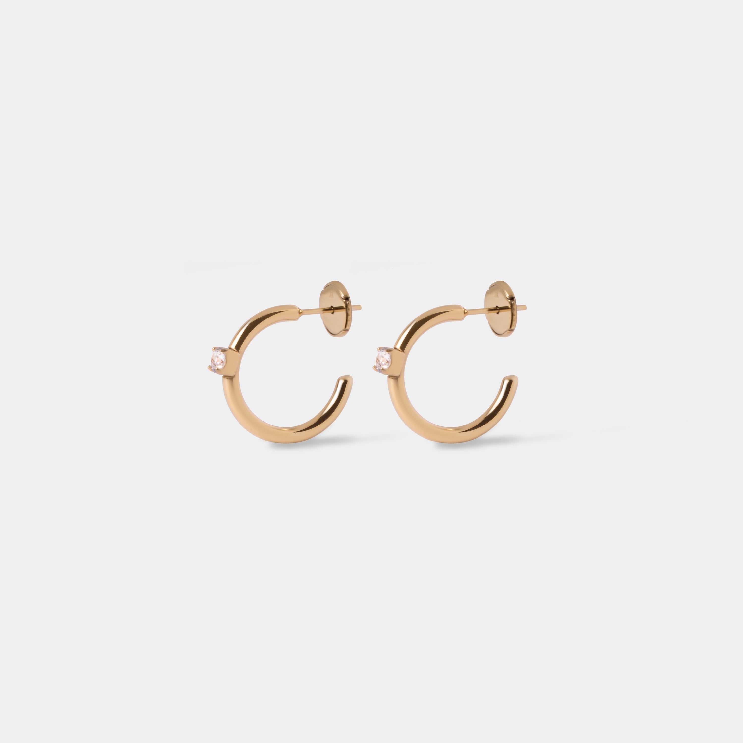 Zirconia Stud Earrings