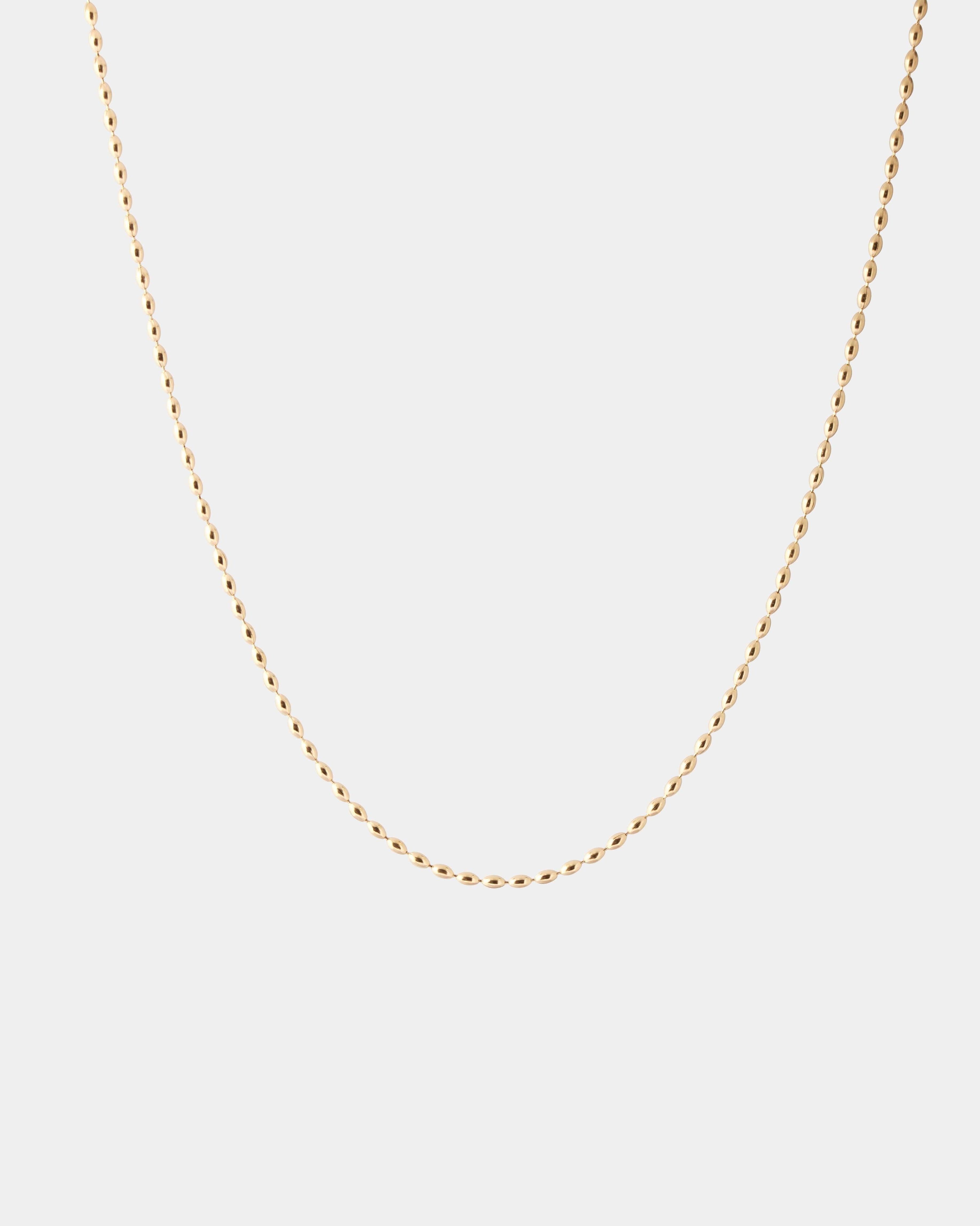 BALL CHAIN NECKLACE - LIMELY