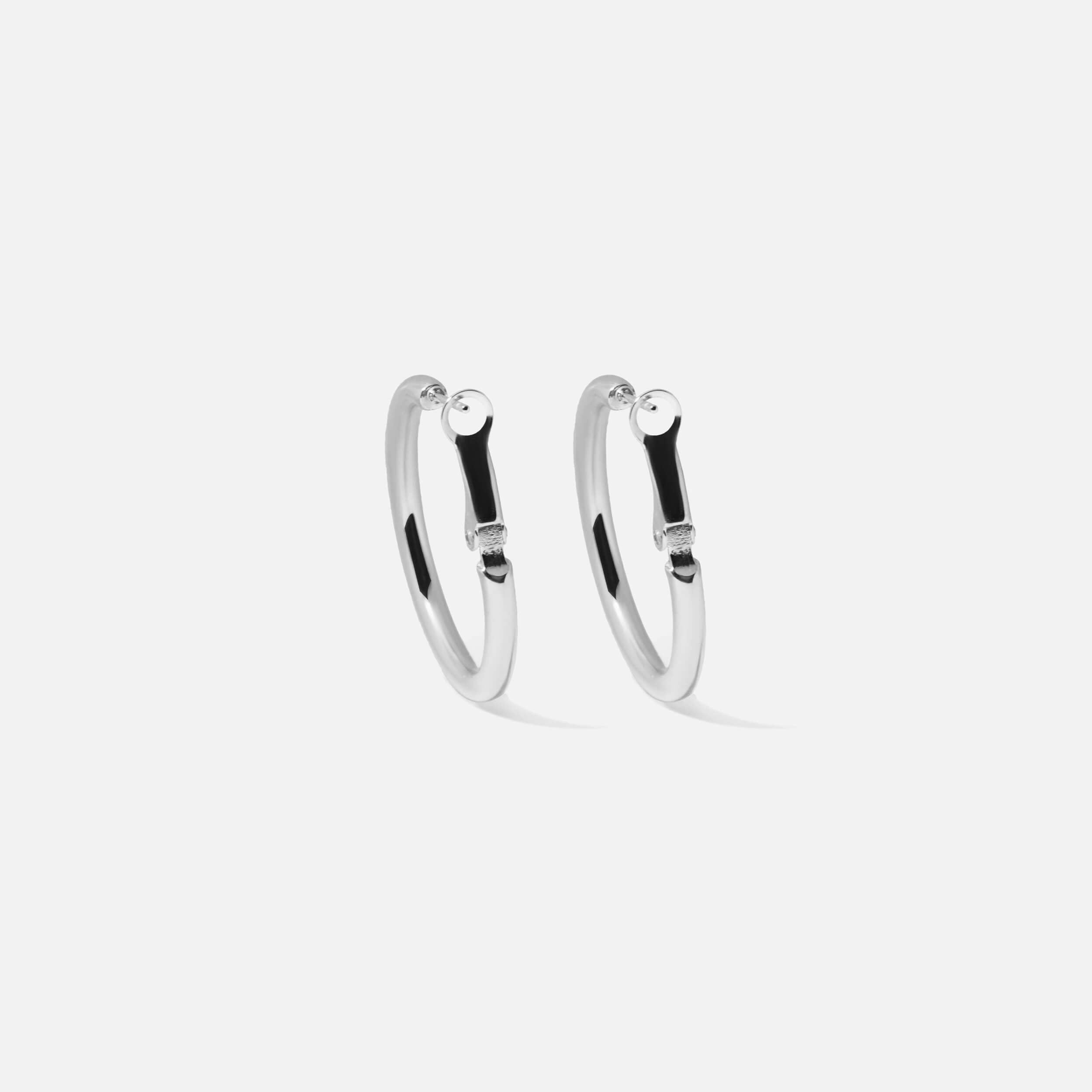 Basic Hoop Pierce - Silver
