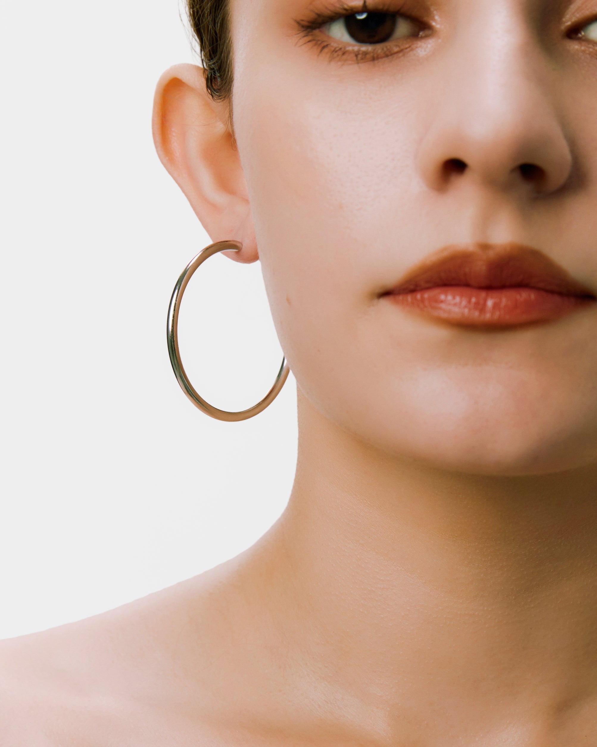 Basic Hoop Pierce - Silver