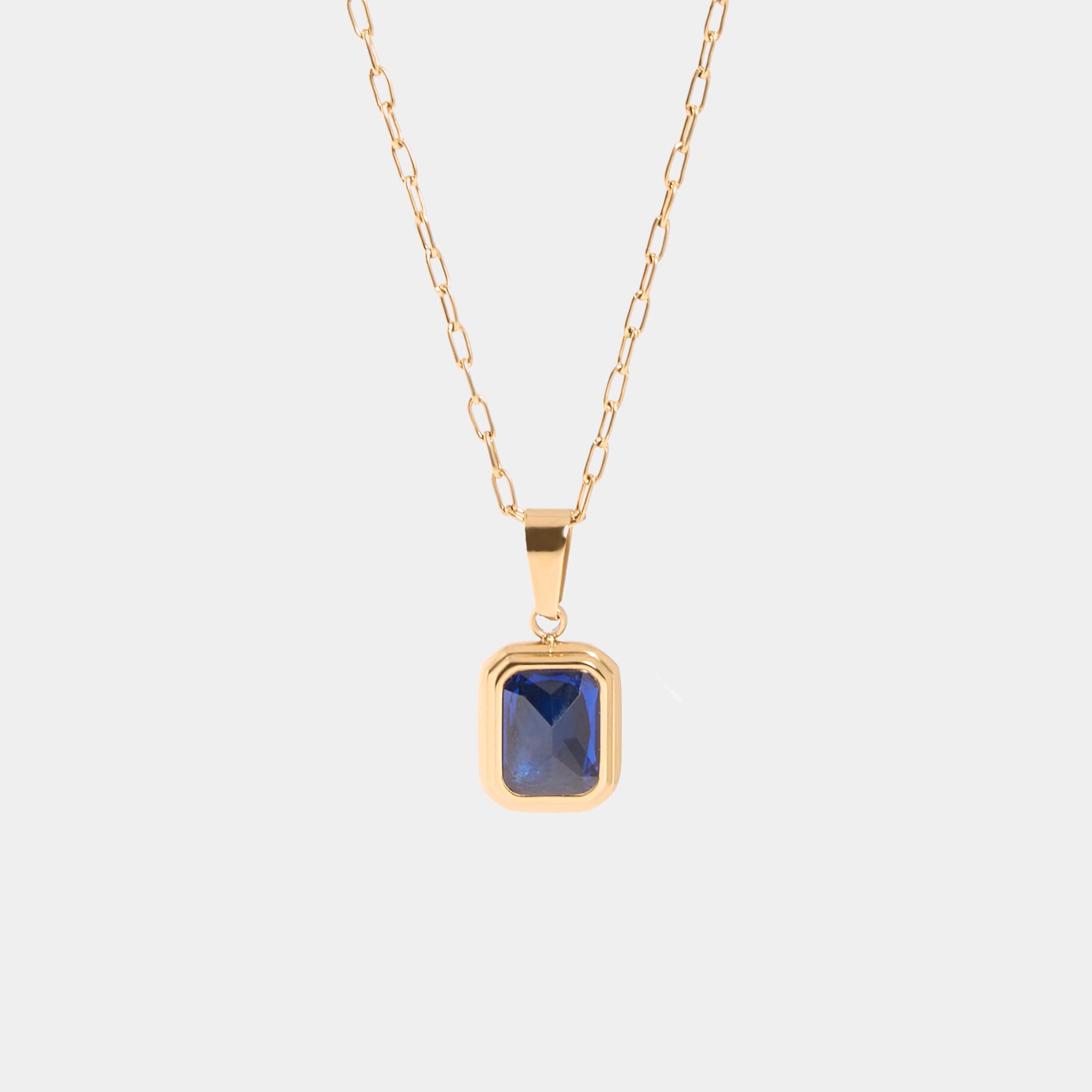 Blue Stone Necklace