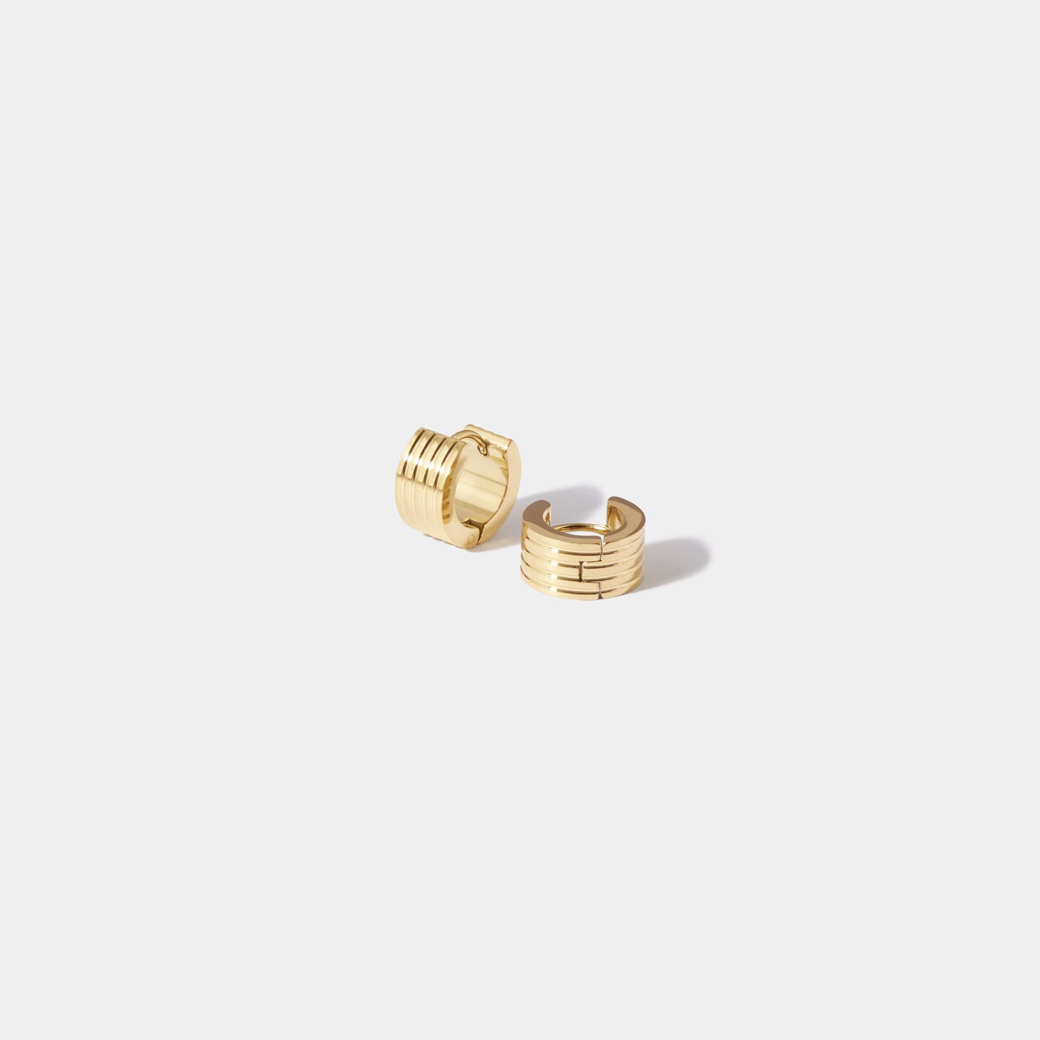 Compact Hoop Earrings