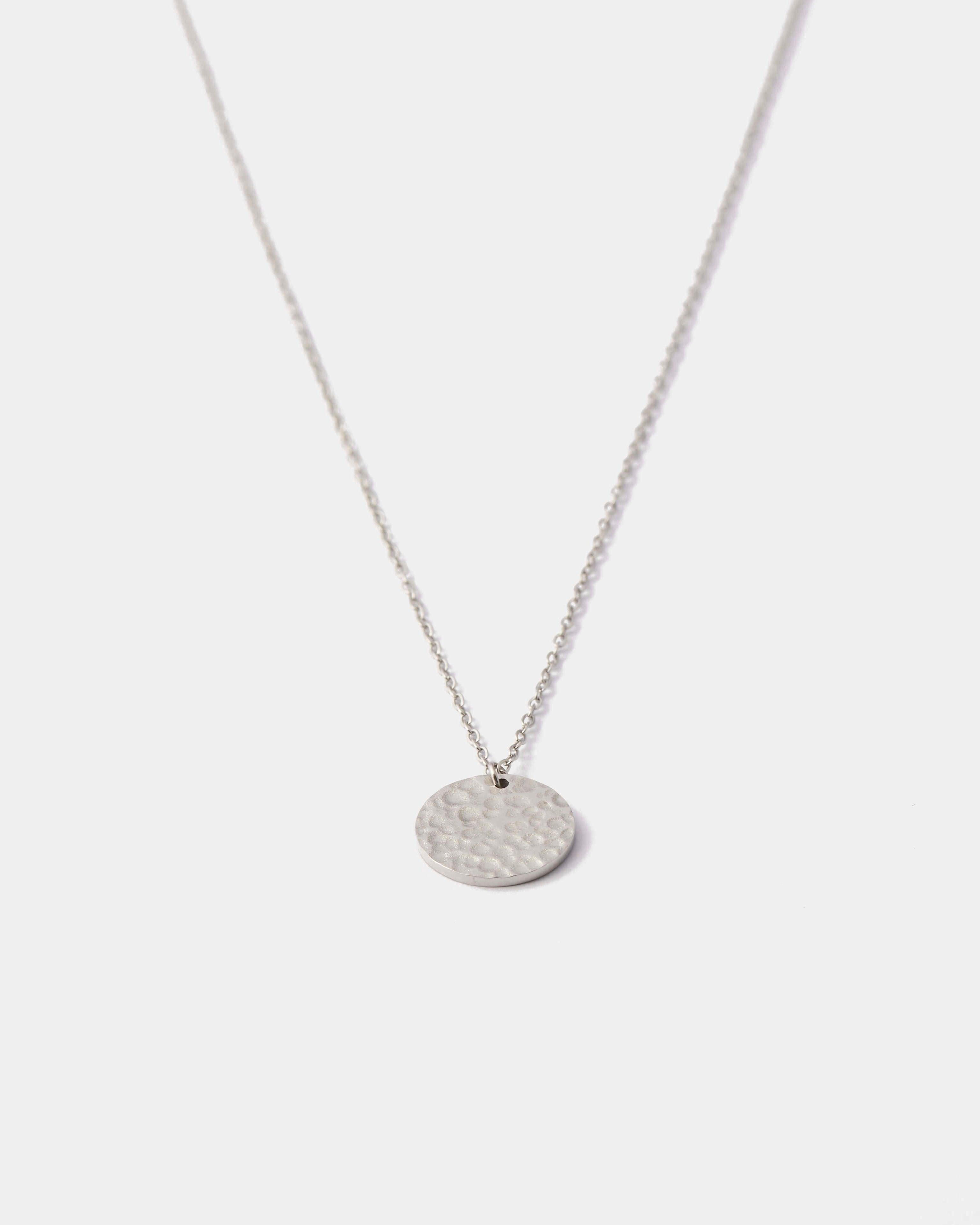 COSMIC DISK NECKLACE - LIMELY