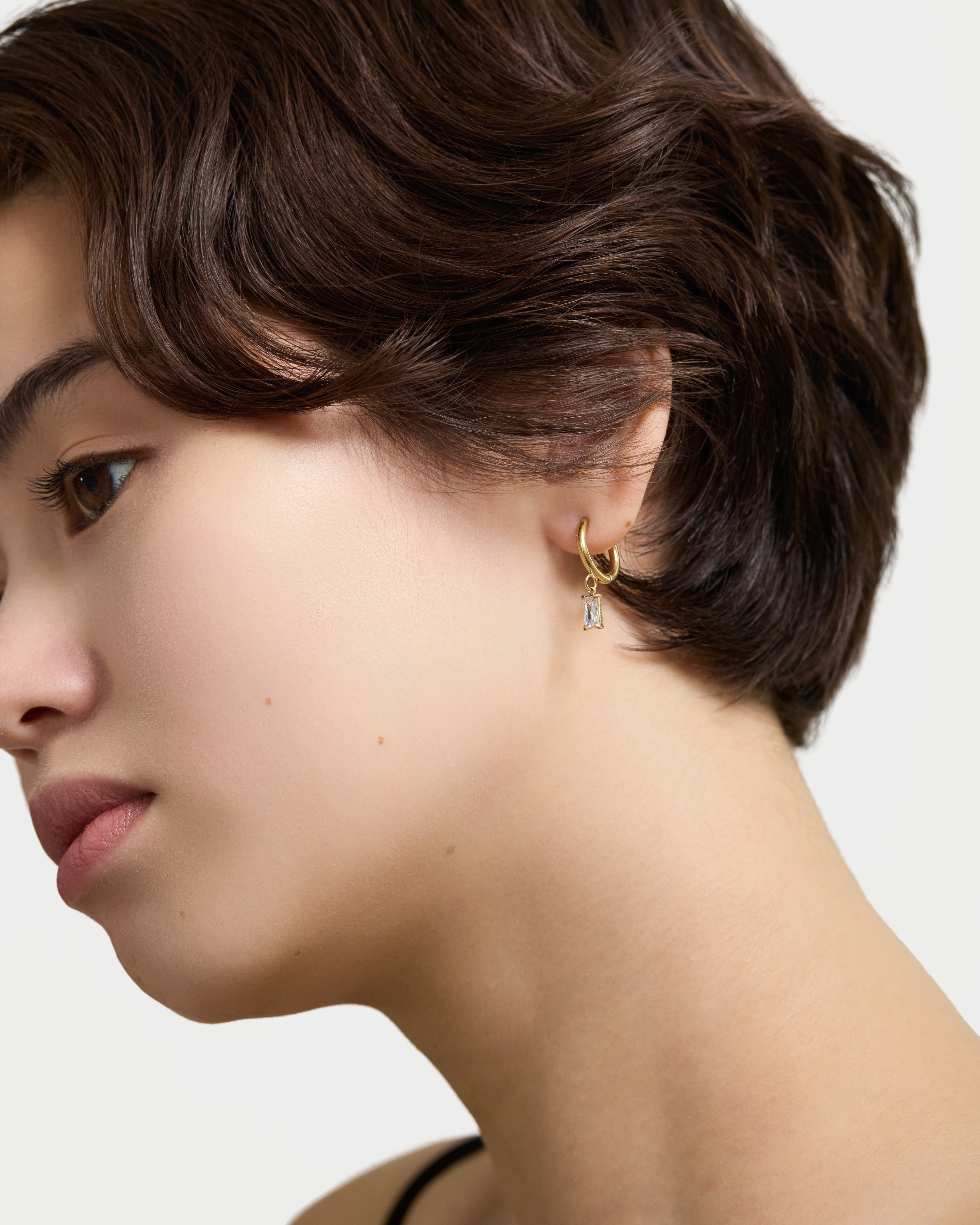 [ゴールド] キュービックジルコニアピアス