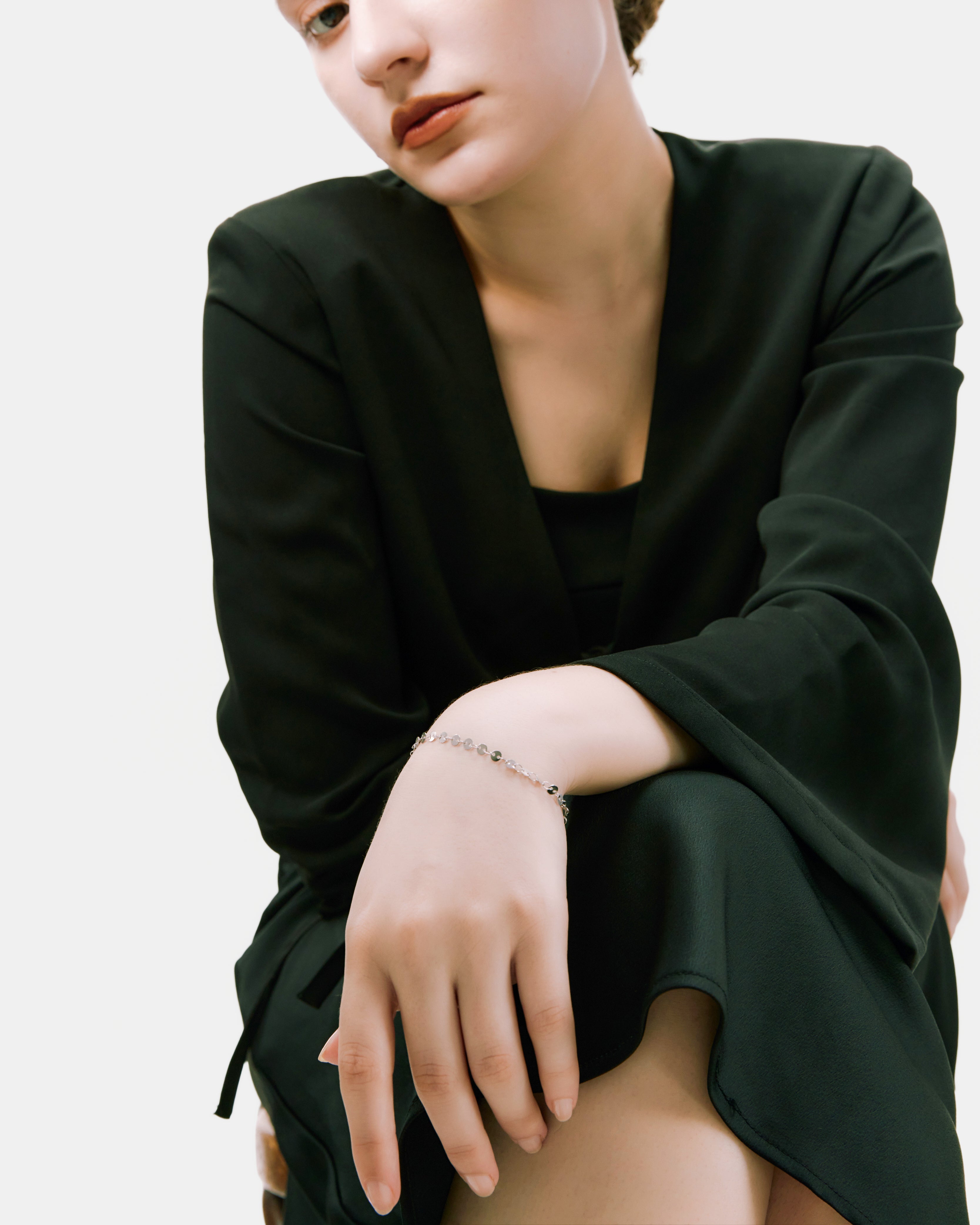 Dainty Disc Bracelet