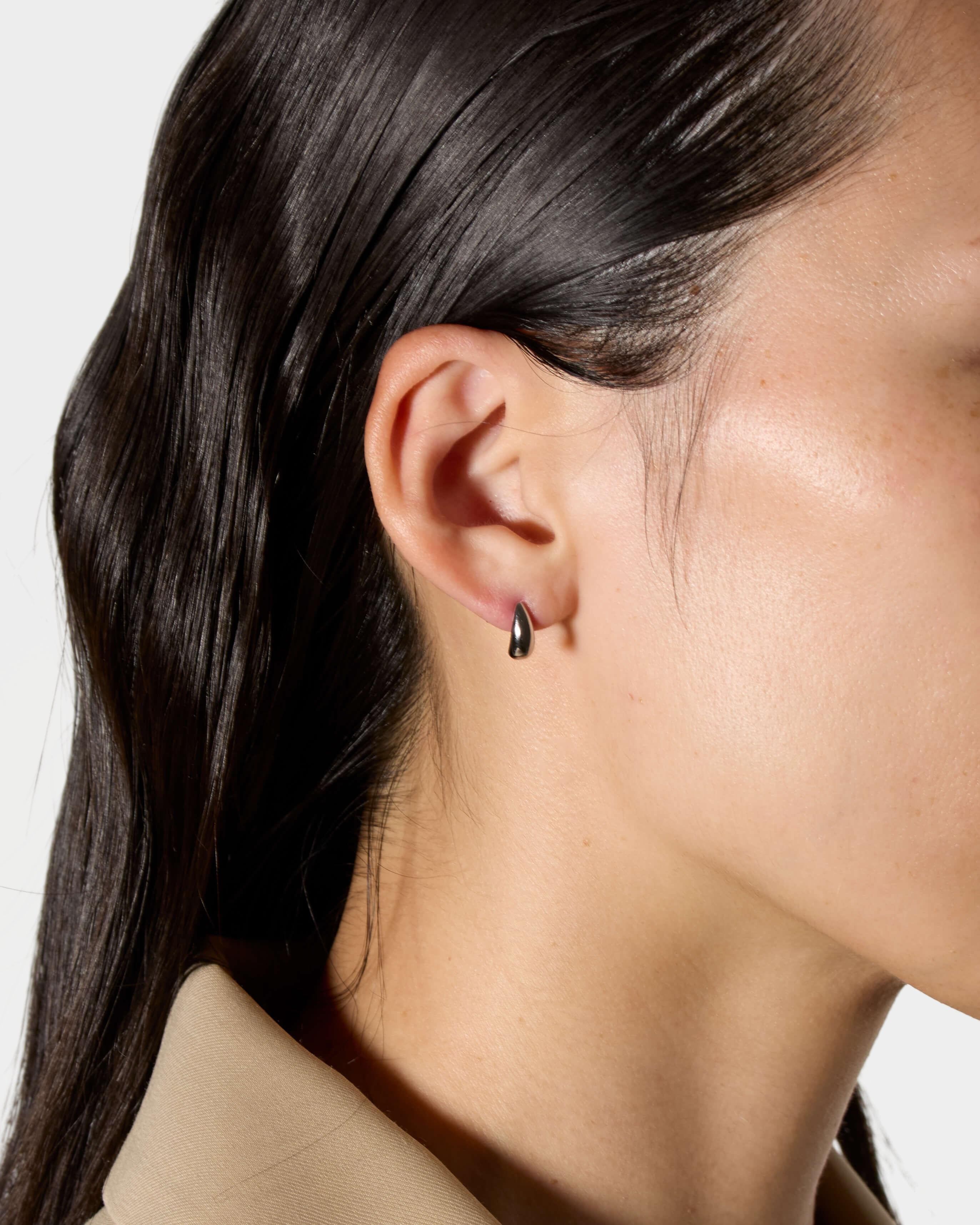 Drop Earrings - Silver
