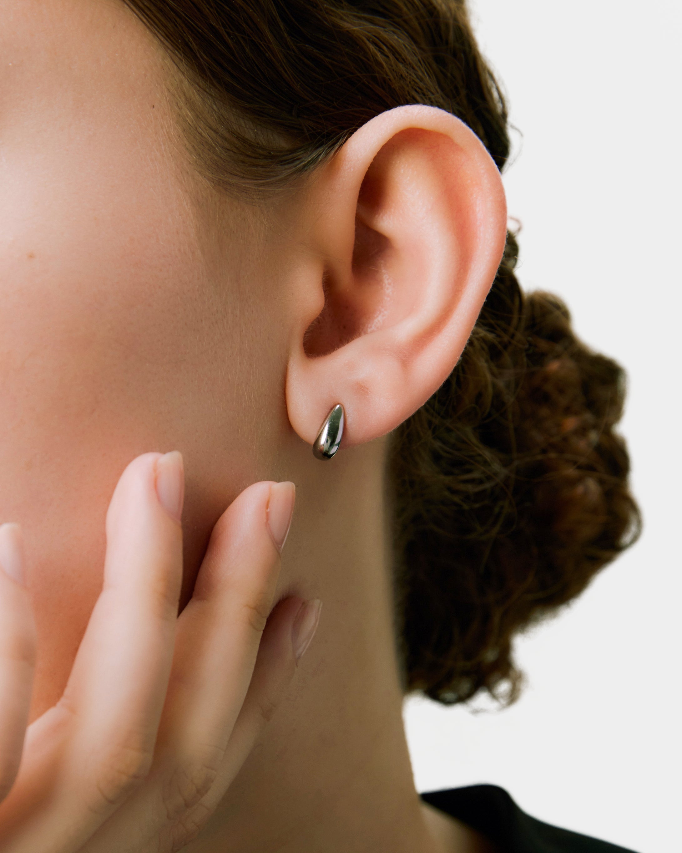 Drop Earrings - Silver