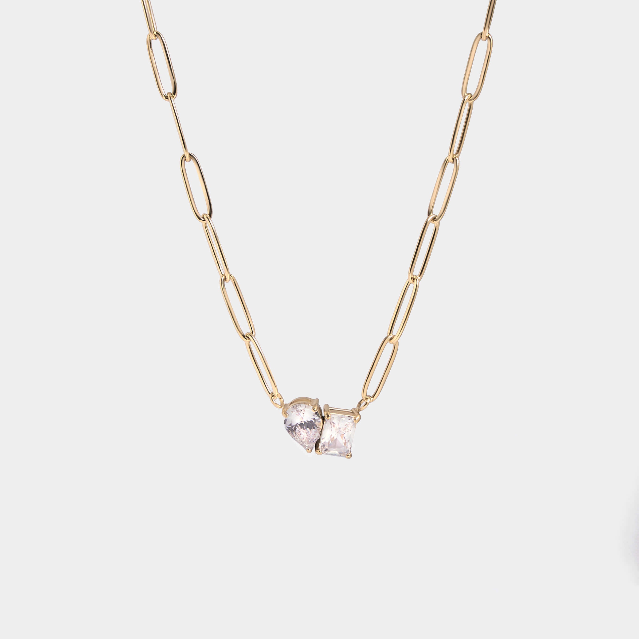 Drop Stone Necklace