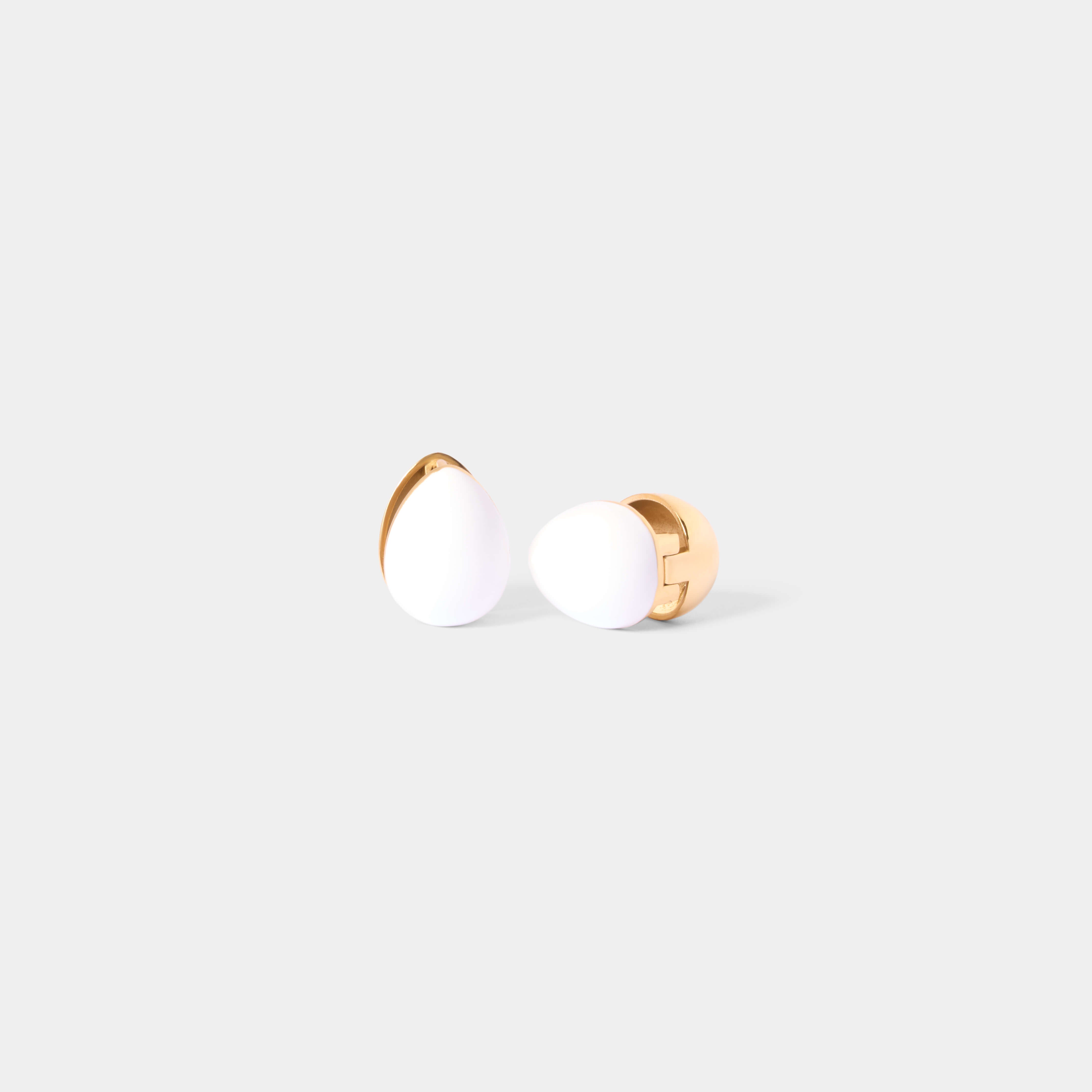 エナメルドロップピアス