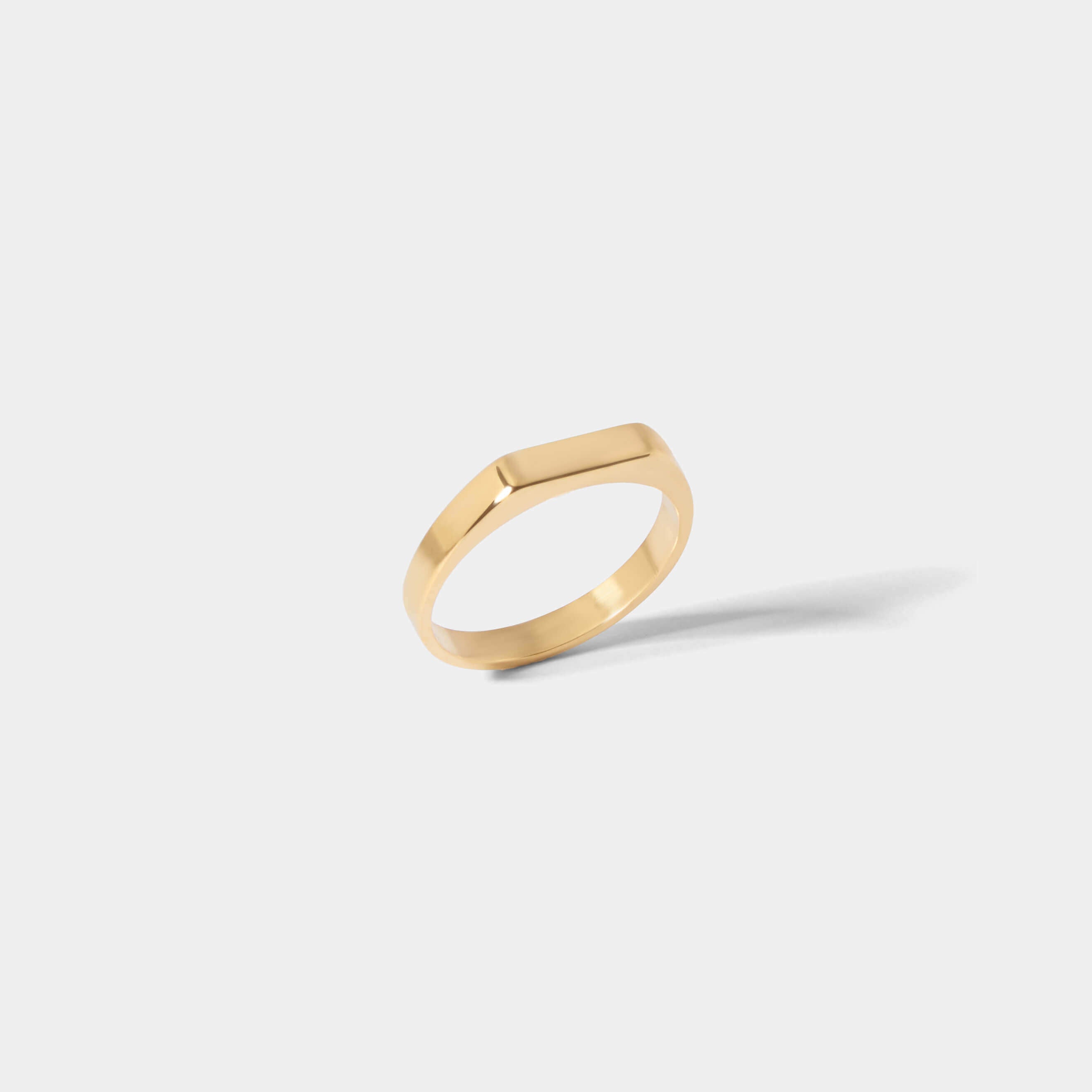 Flat Line Ring