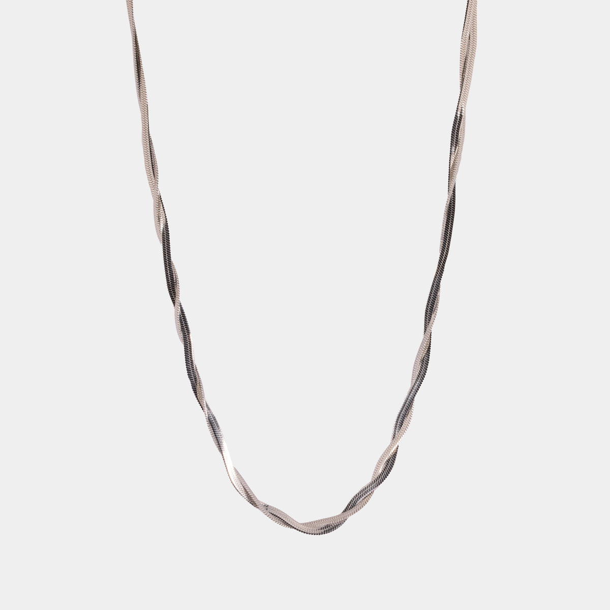 Intertwined Necklace - Silver
