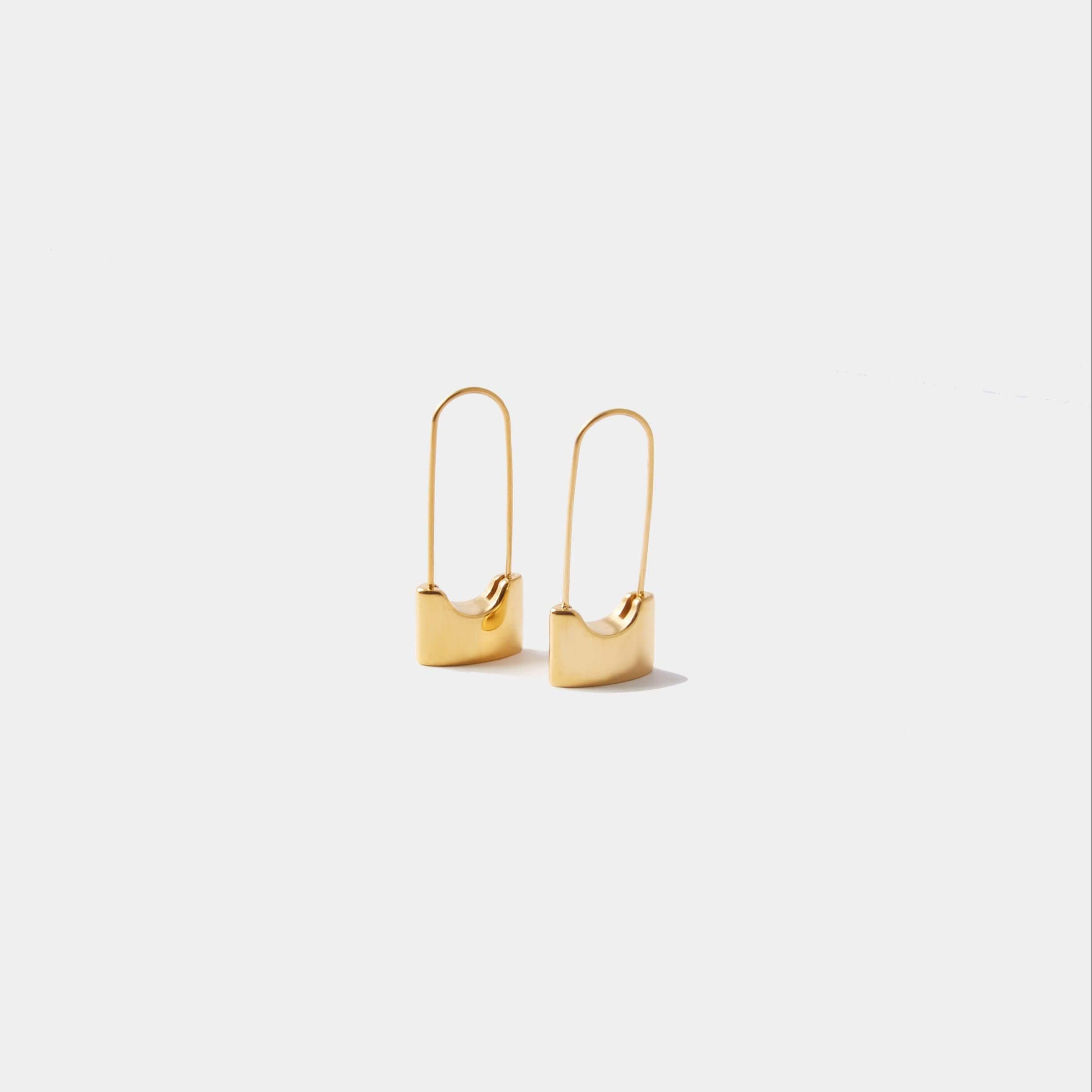 [ゴールド] ロックピンピアス