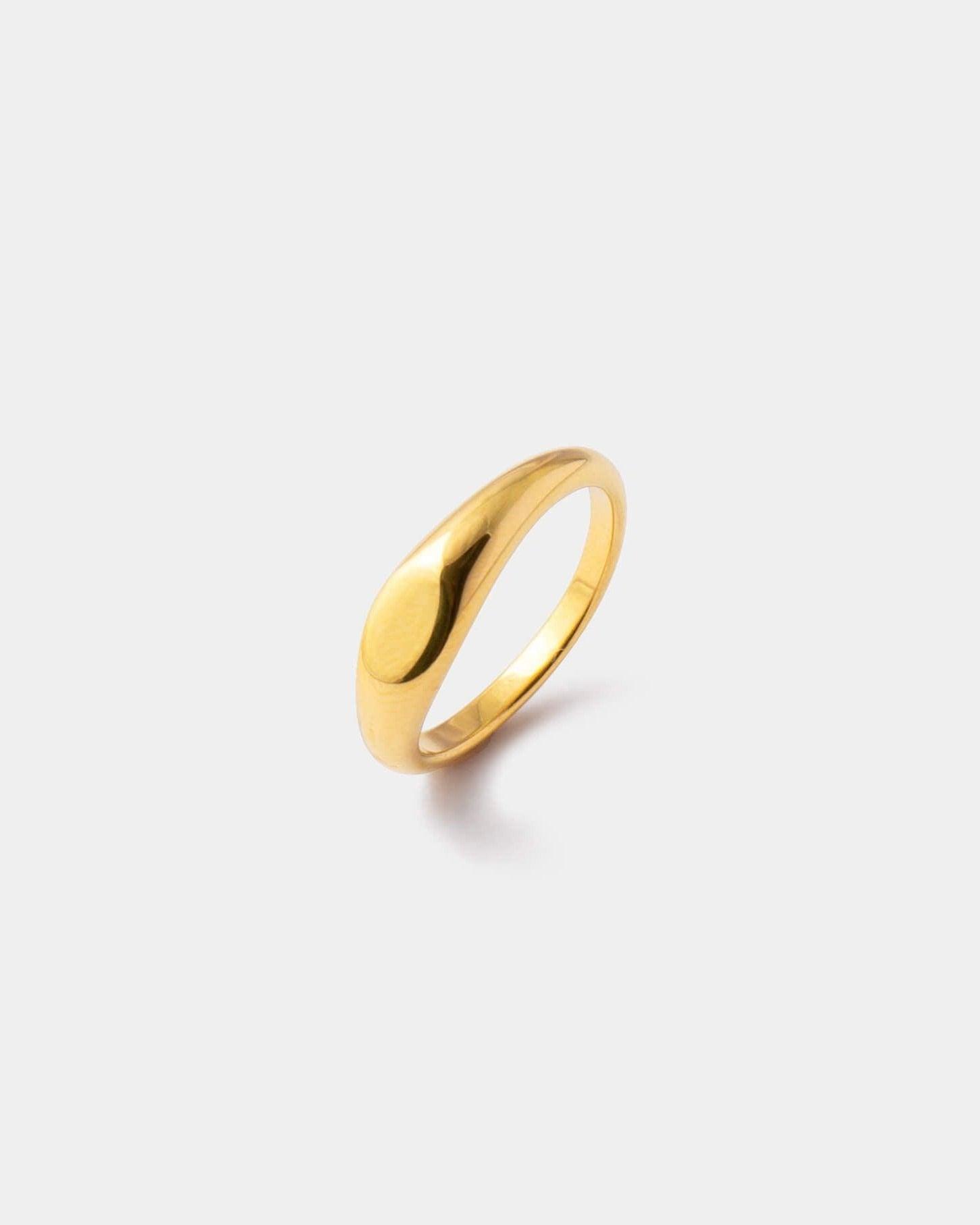 OVAL STAMP RING - LIMELY