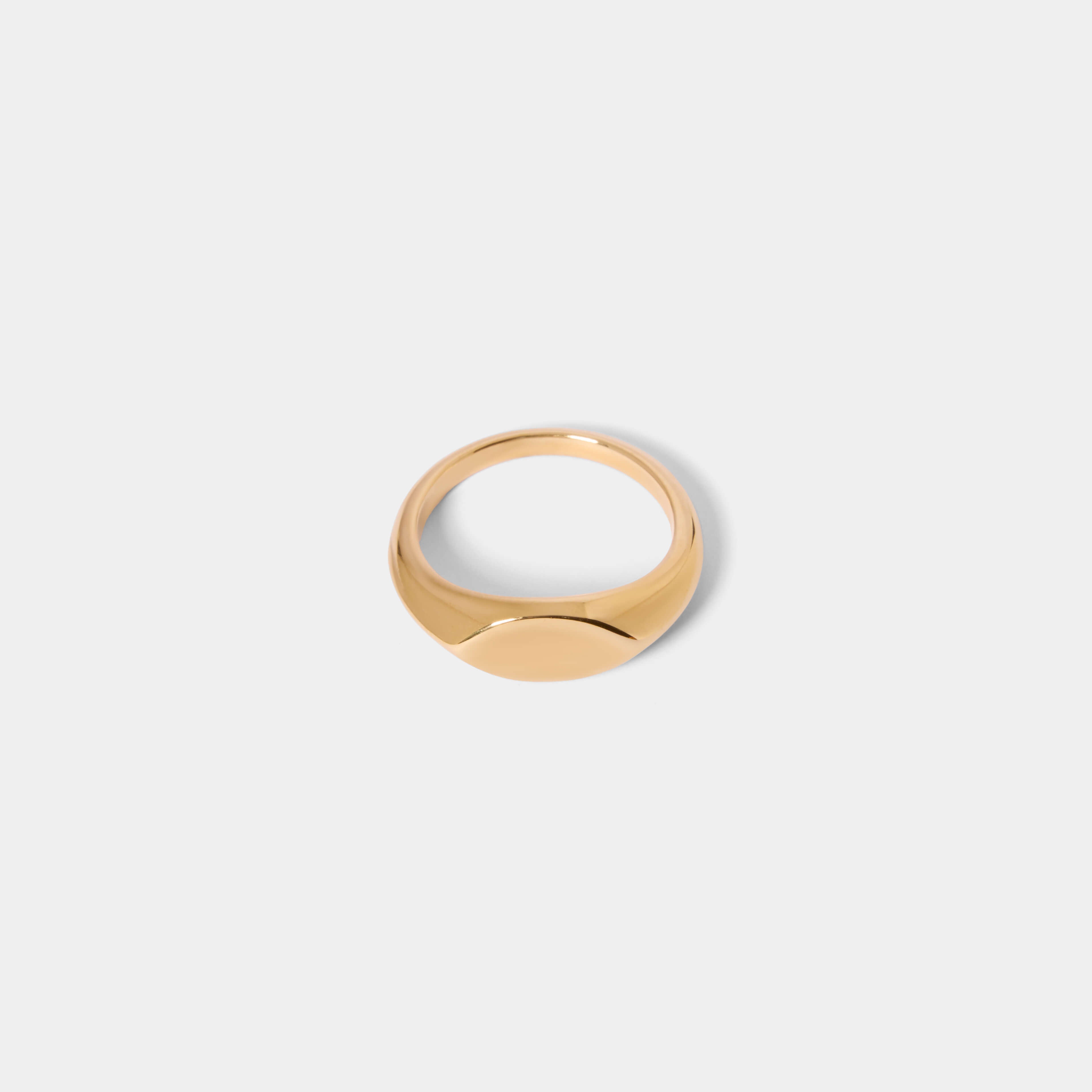 oval stamp ring