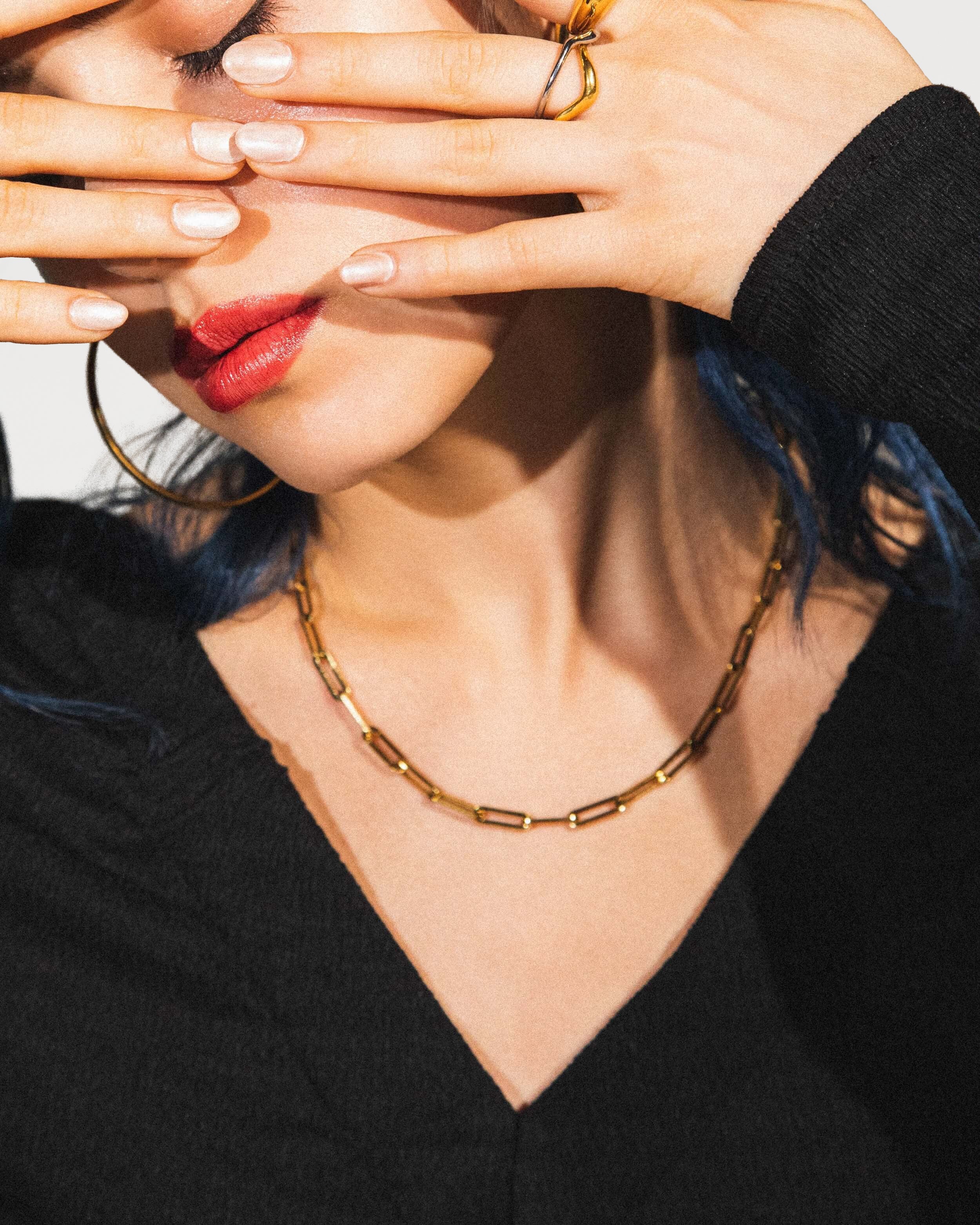 box chain necklace