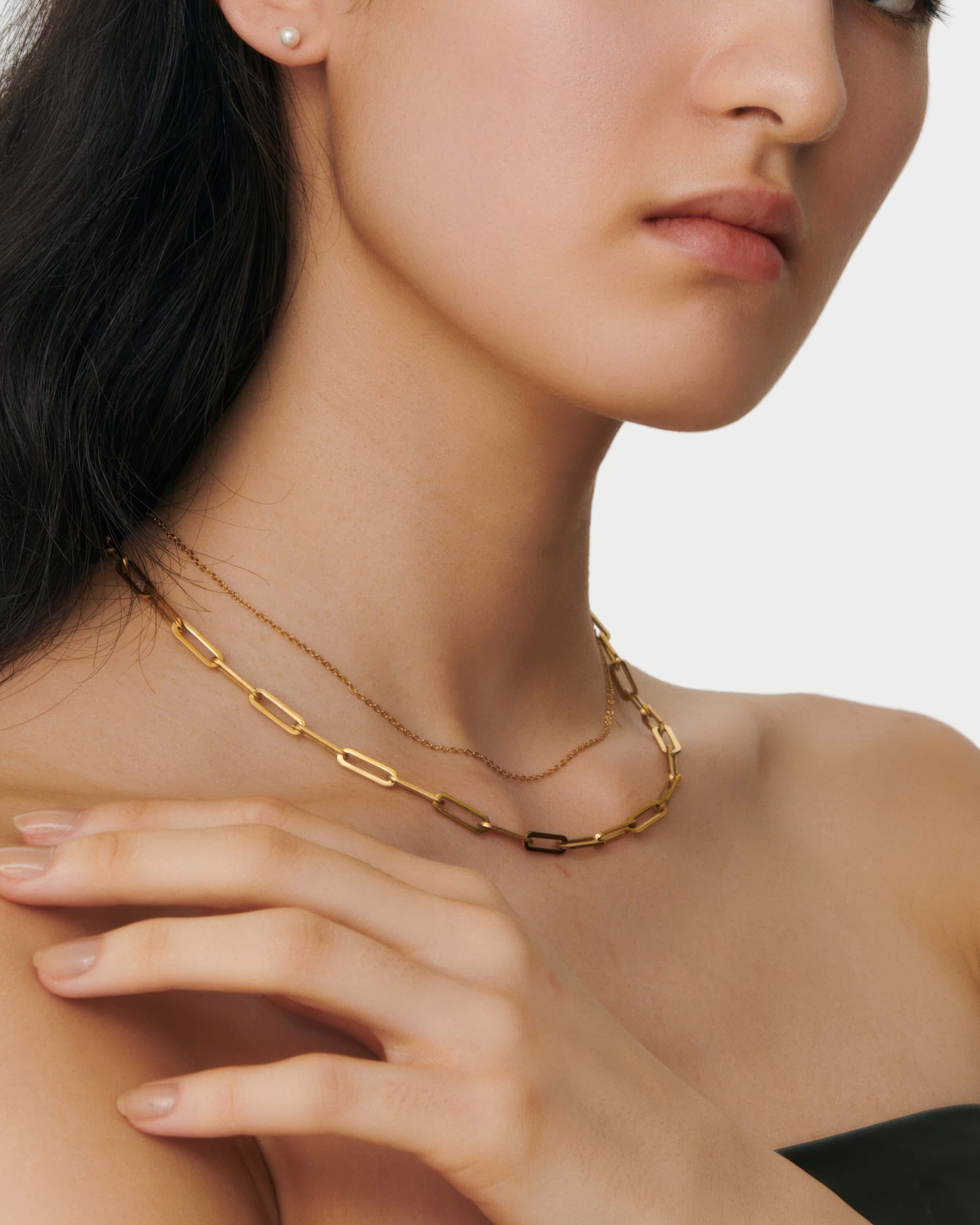 box chain necklace