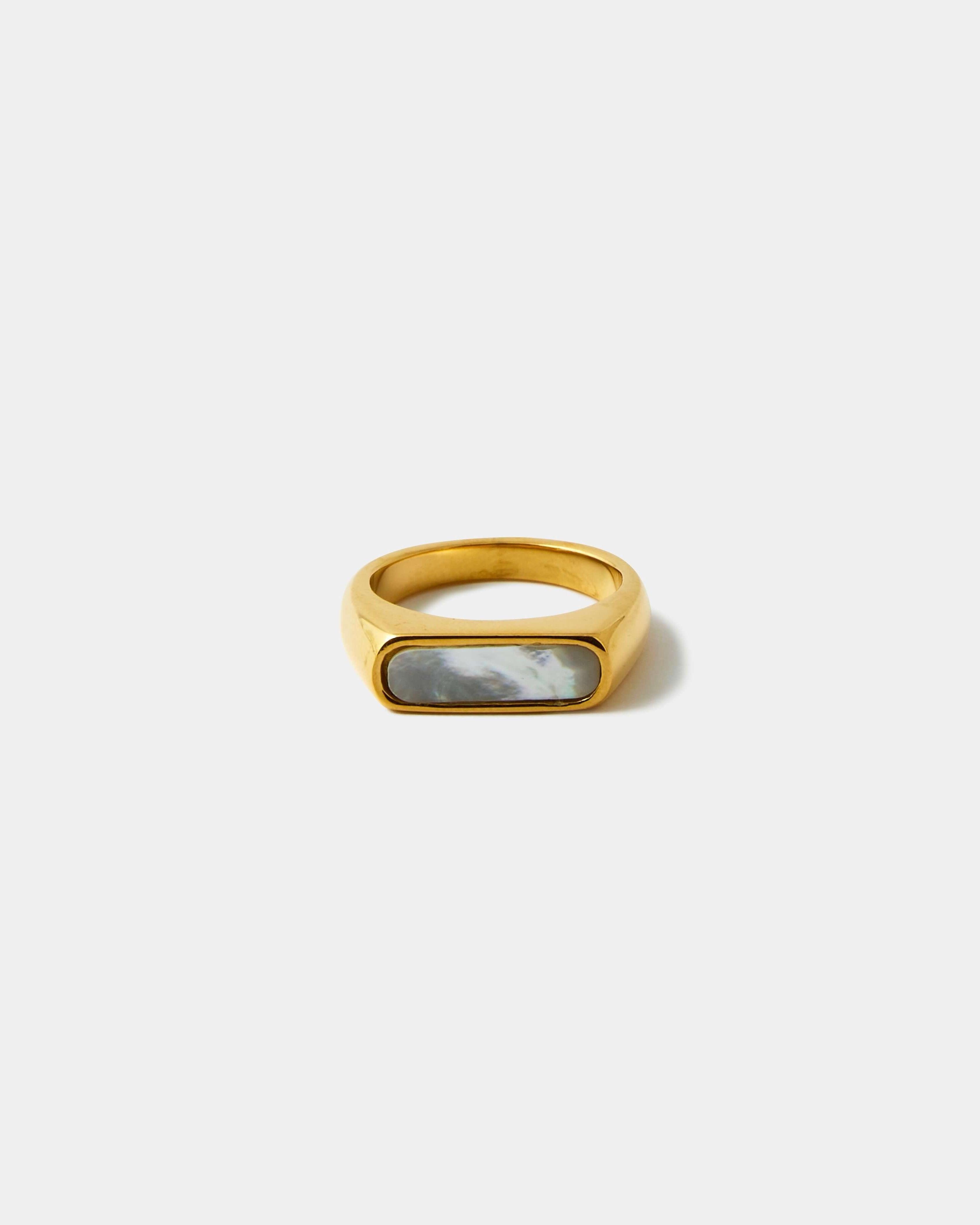 PLATED RING - LIMELY