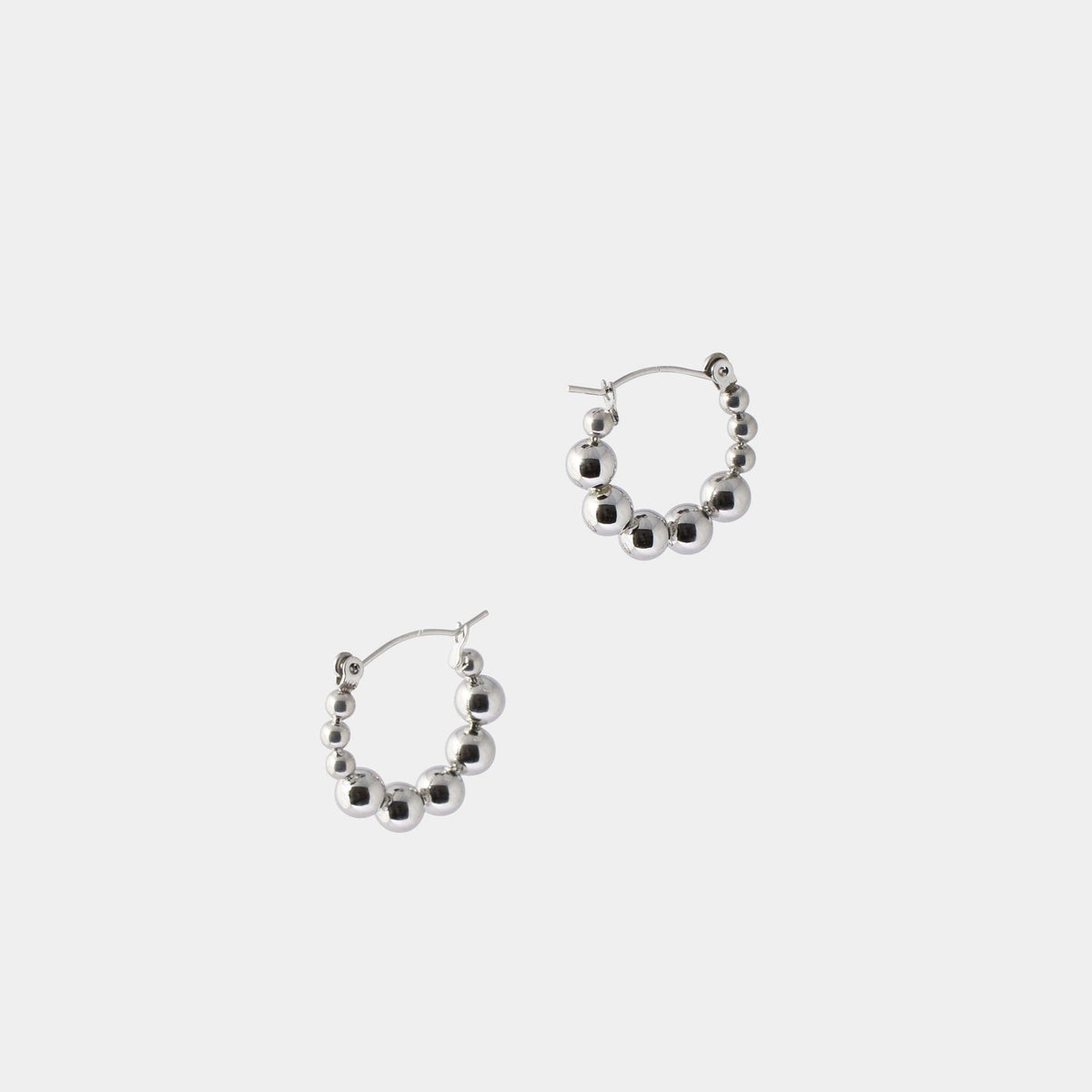 Pon de Ring Earrings - Silver