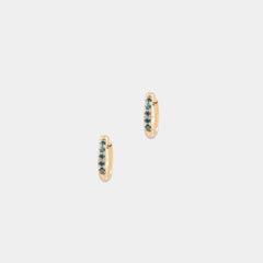Quintet Zircon Hoops