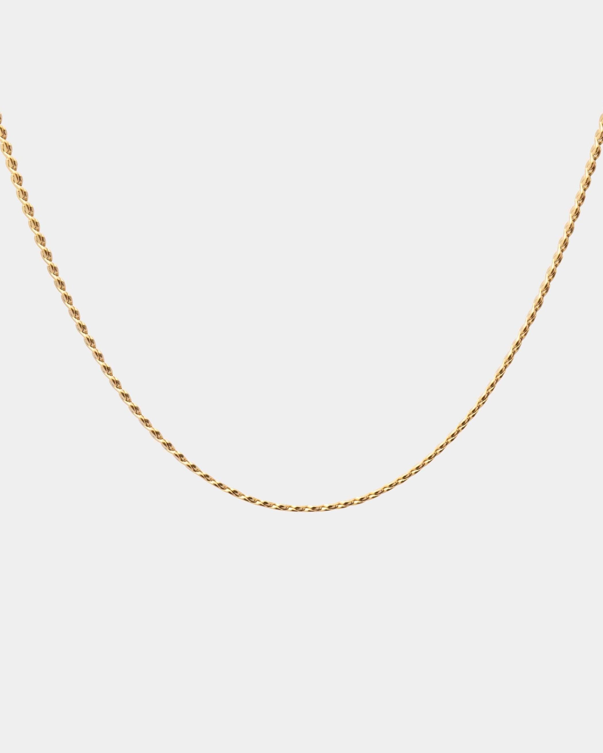 ROPE CHAIN NECKLACE - LIMELY