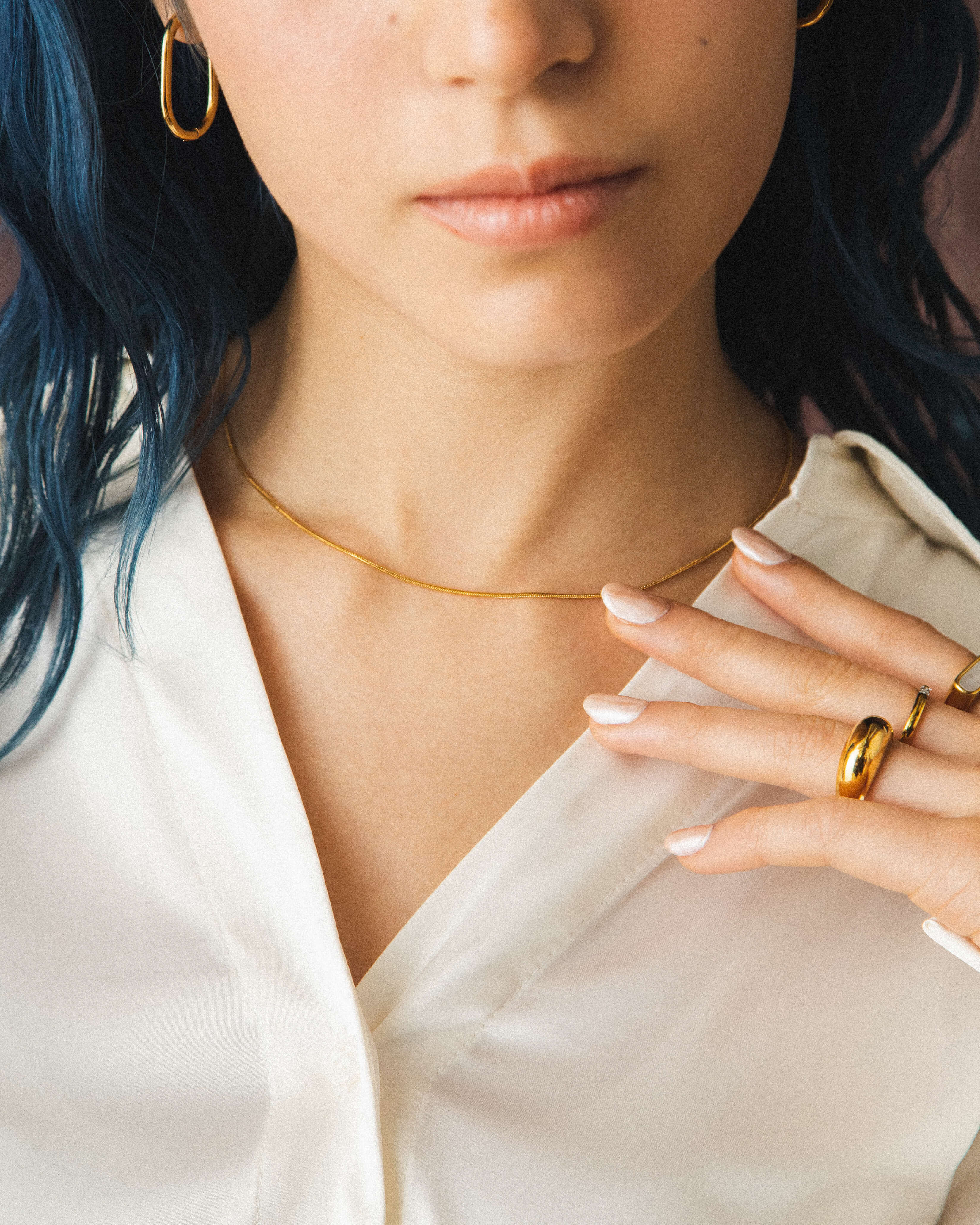 snake chain necklace