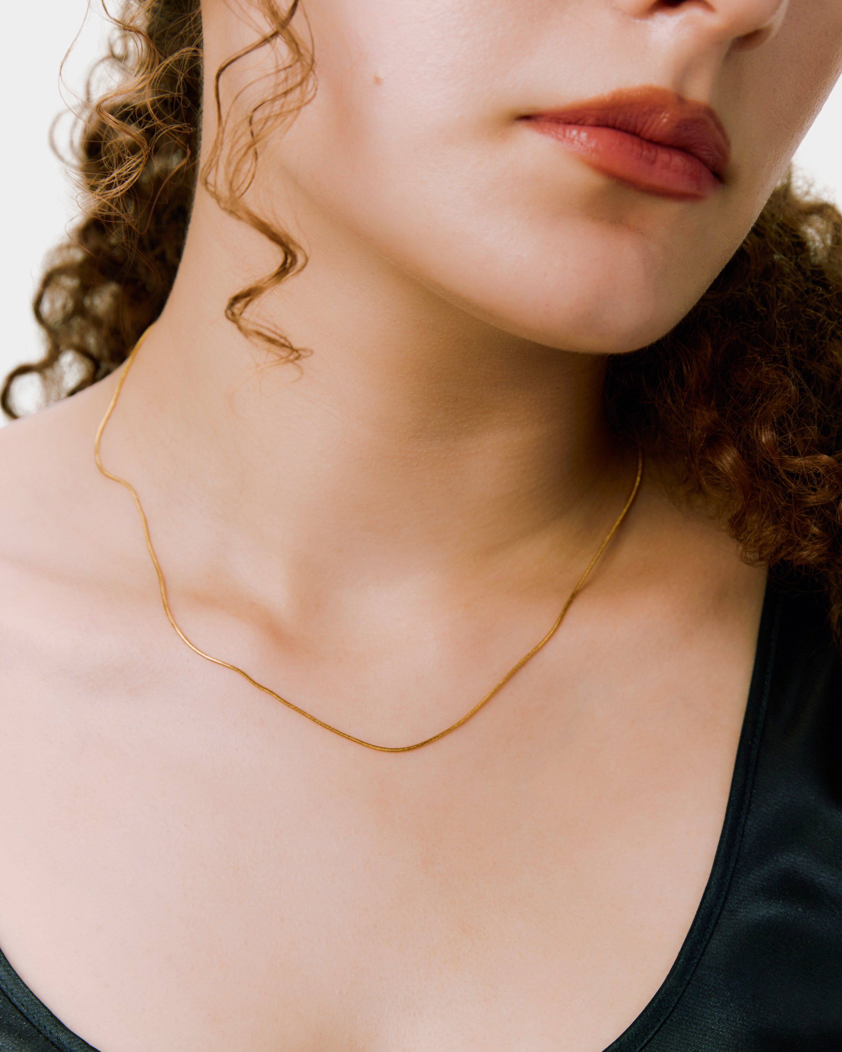 snake chain necklace