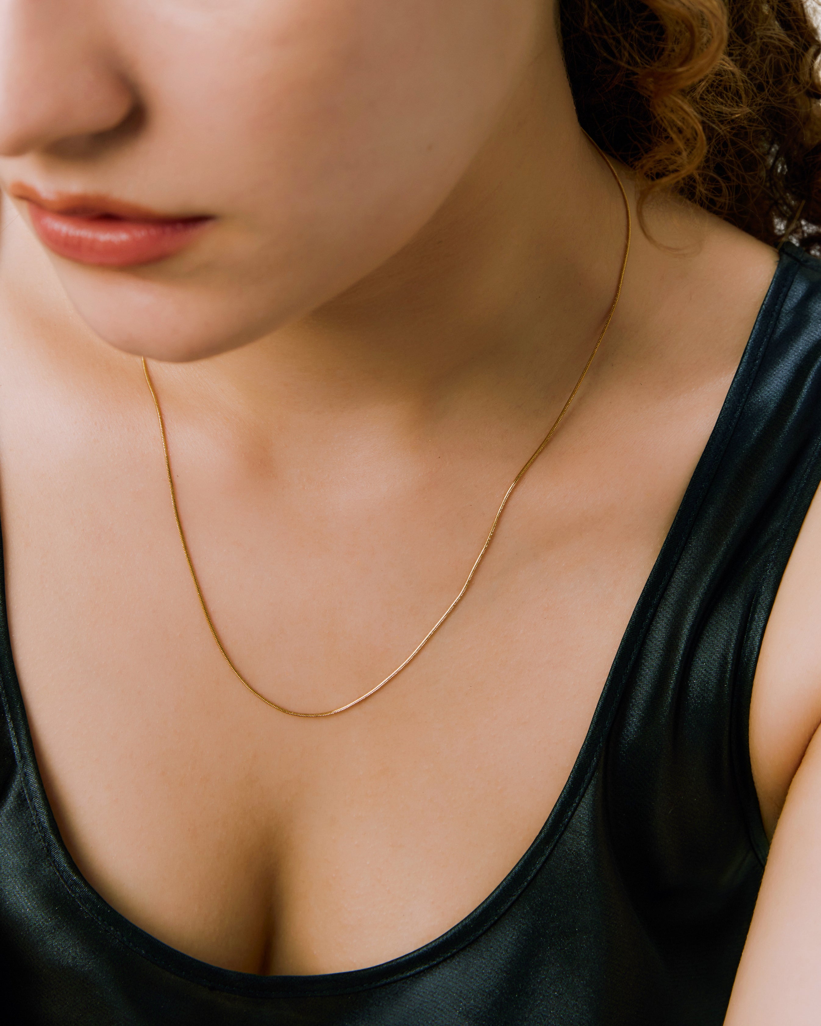 snake chain necklace