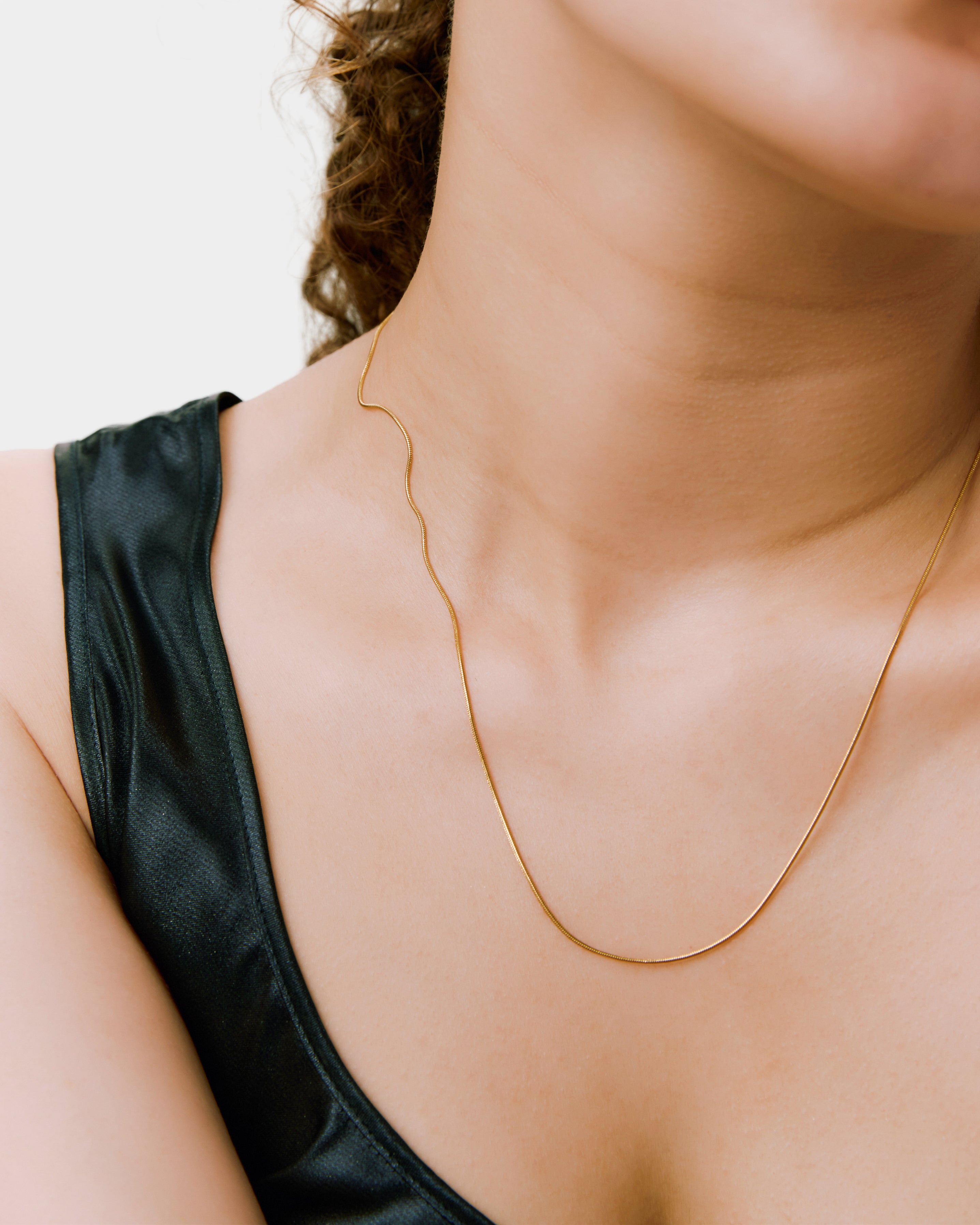 snake chain necklace