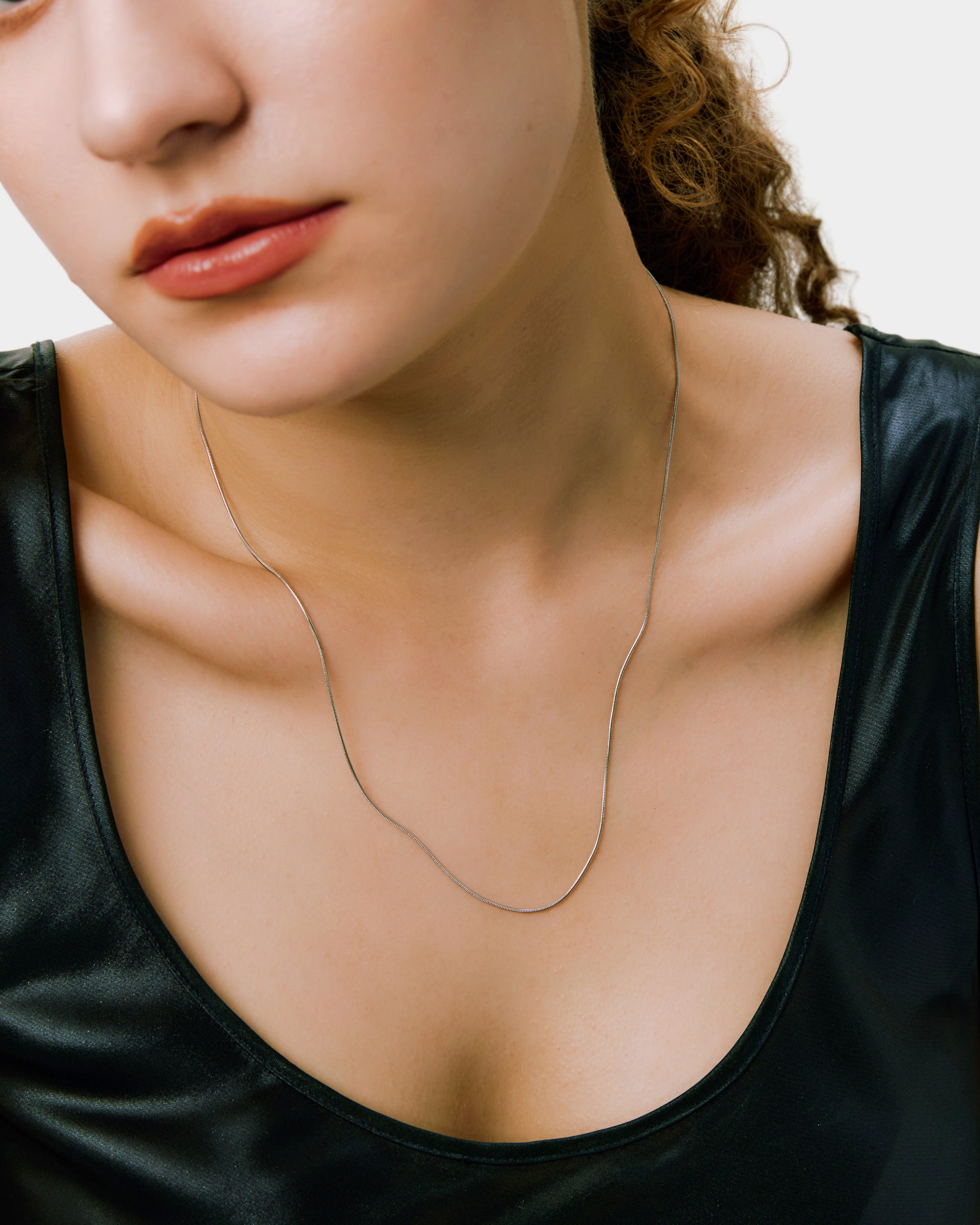 snake chain necklace