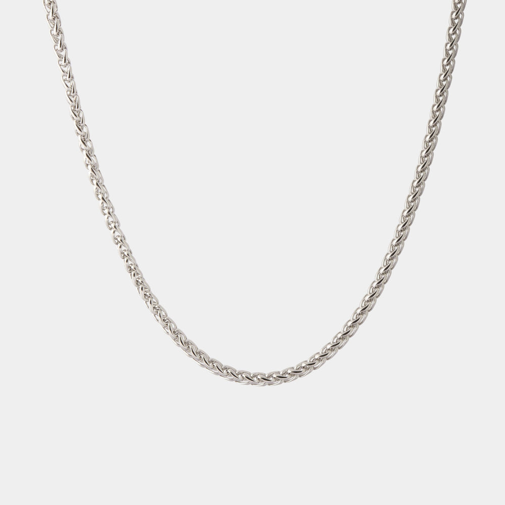 SPIKE CHAIN NECKLACE - LIMELY