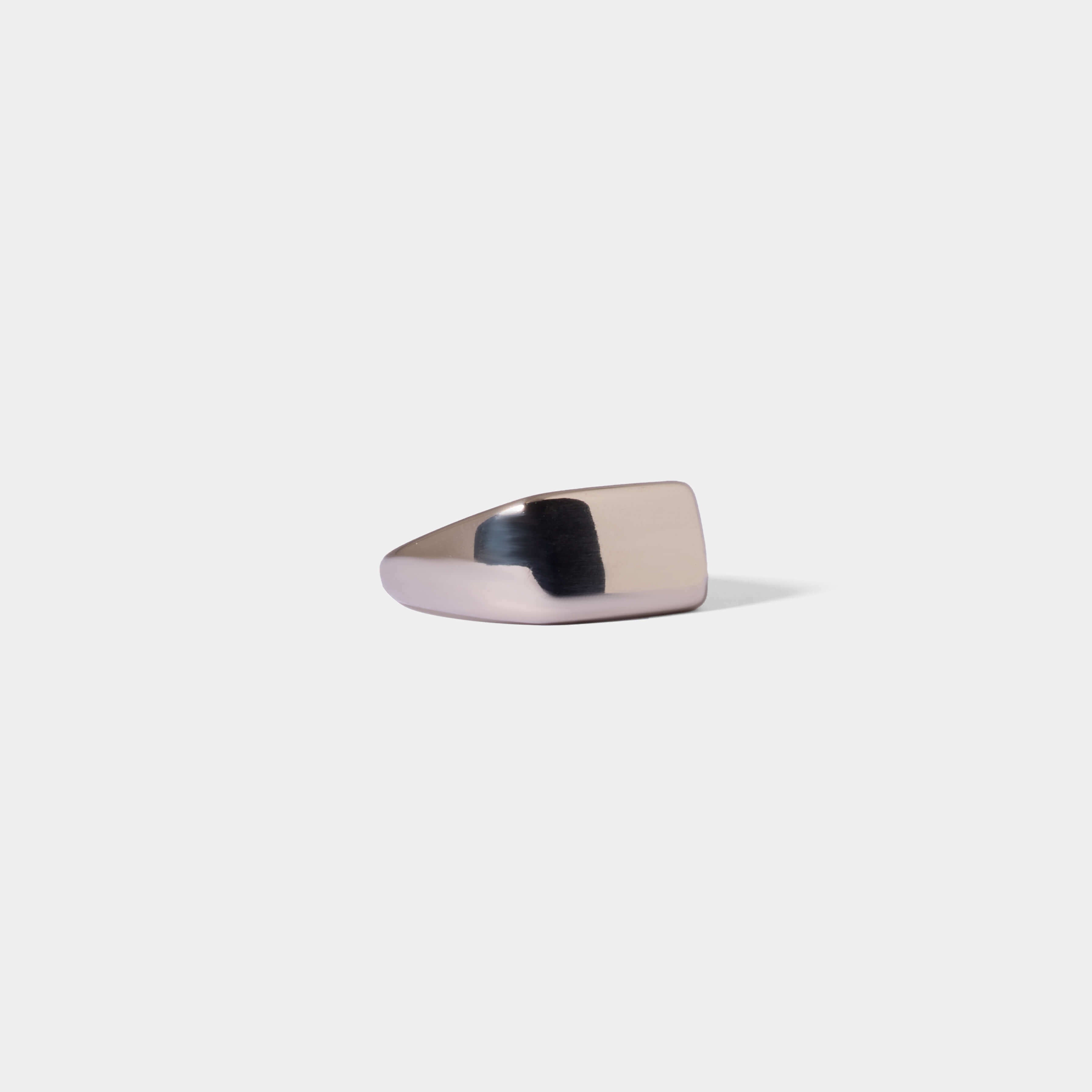 Square stamp ring - Silver