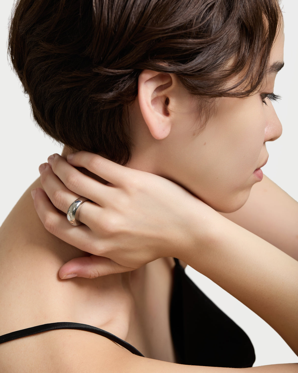 Stout Round Ring - Silver
