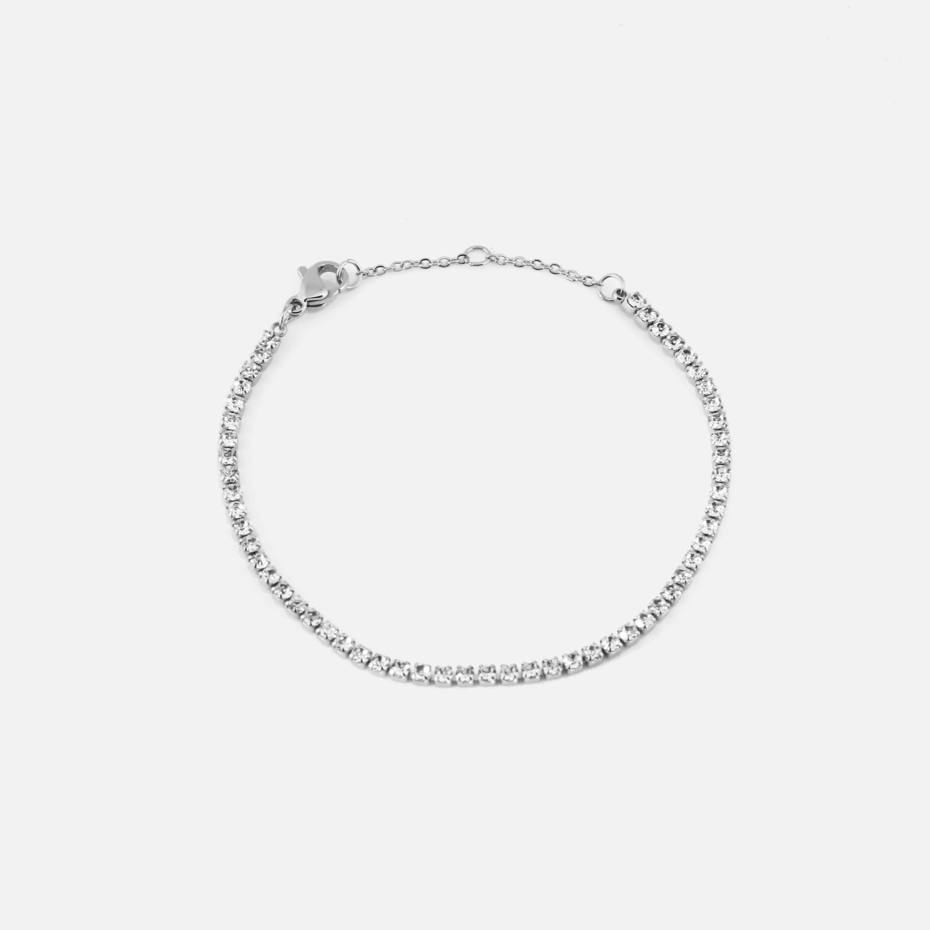 Tennis Bracelet - Silver