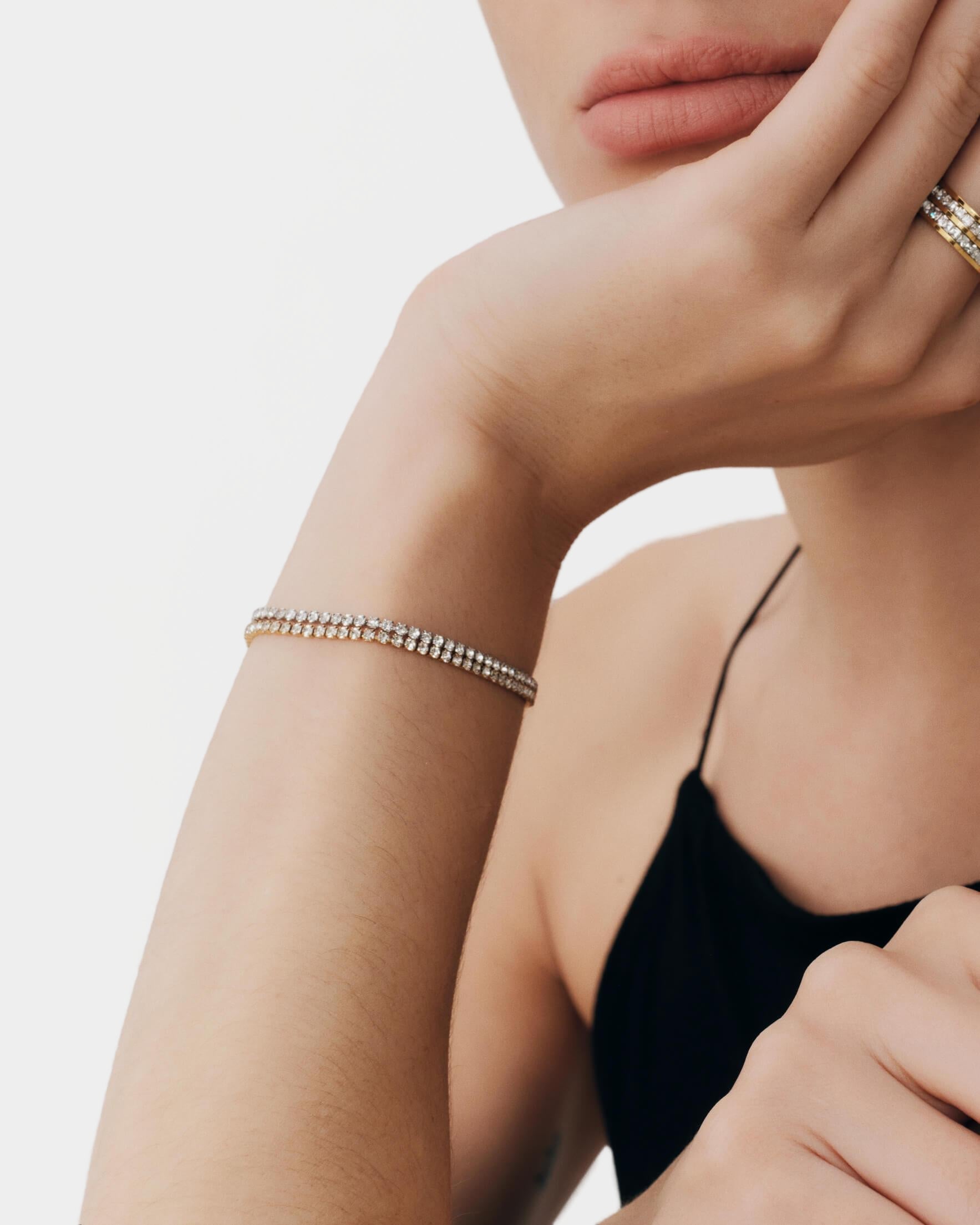 Tennis Bracelet - Silver