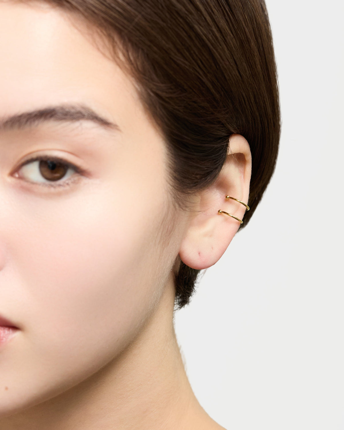 Thin Ear Cuff - Silver