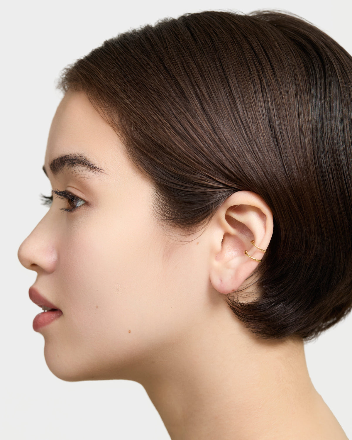 Thin Ear Cuff - Silver