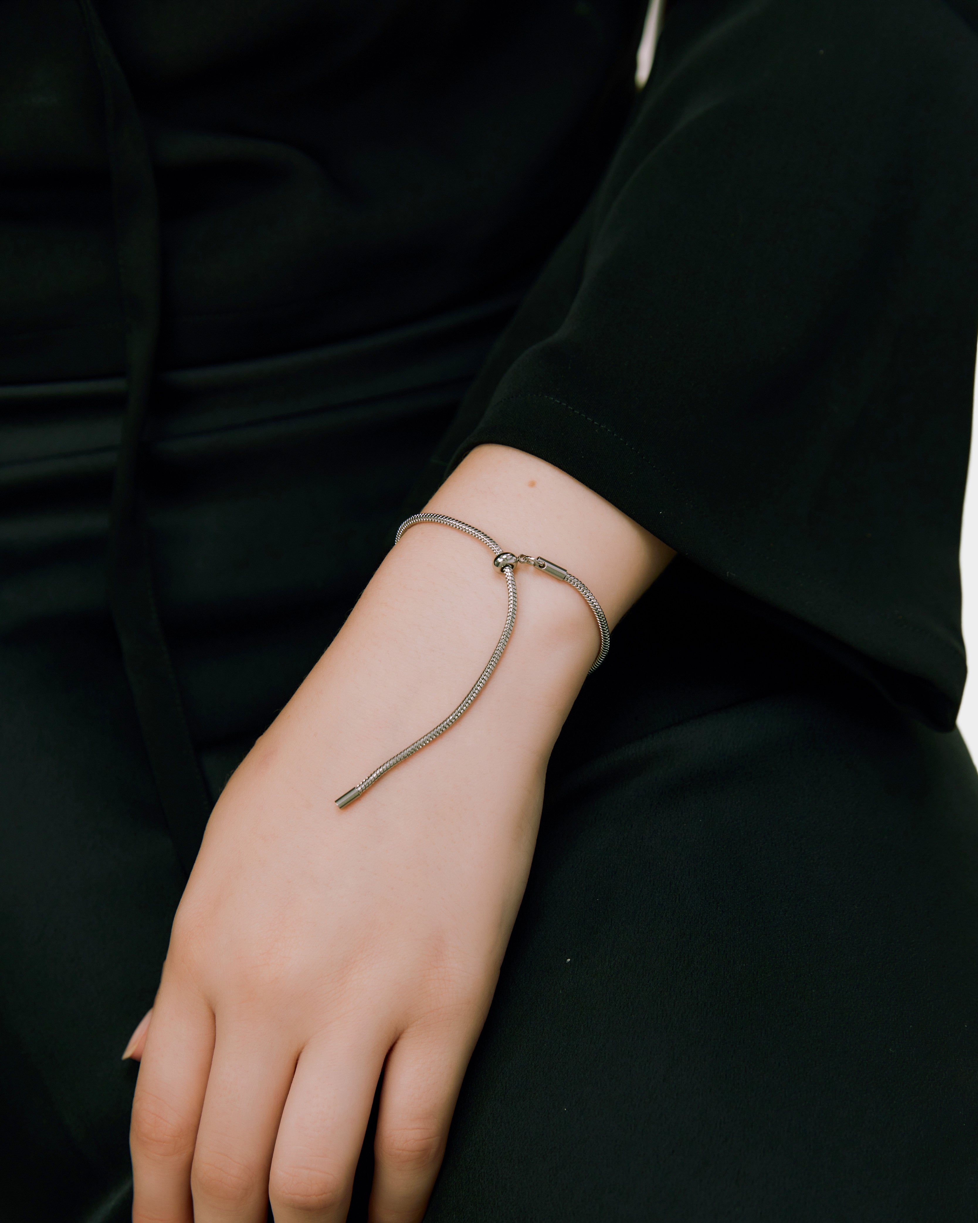White Snake Bracelet