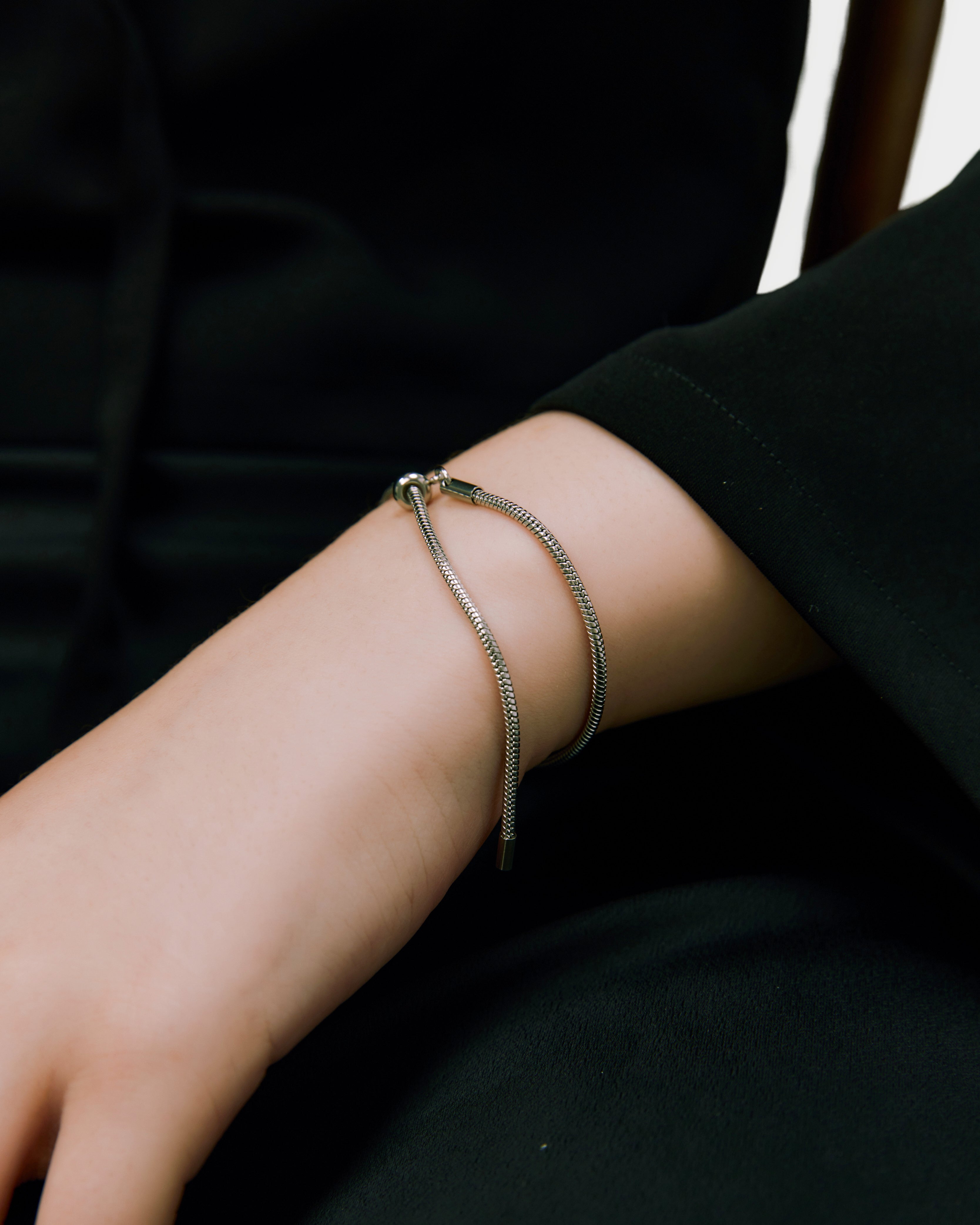 White Snake Bracelet